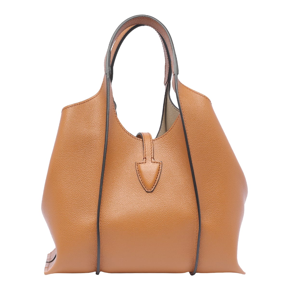 Shop Tod's T-timeless Hand Bag In Brown