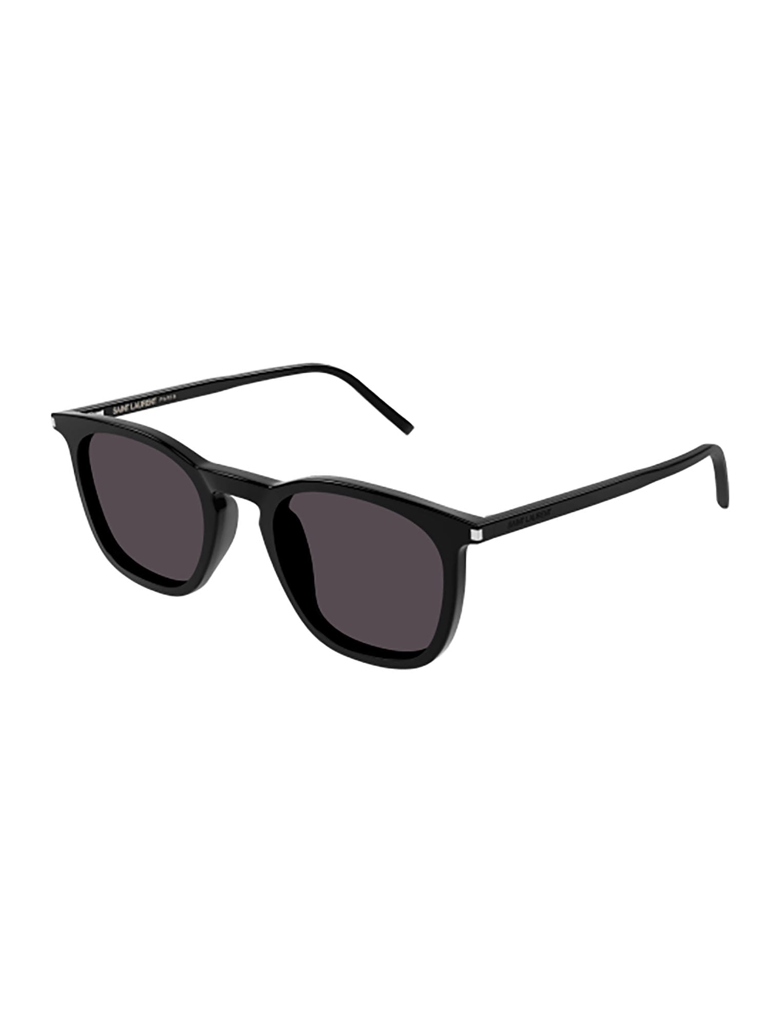 Shop Saint Laurent Sl 623 Sunglasses In 001 Black Black Black