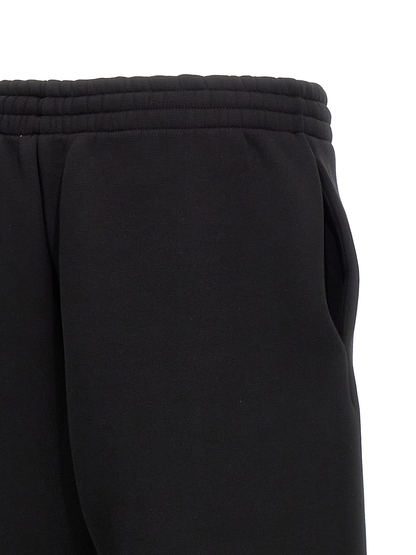 Shop Fear Of God Cotton Blend Joggers In Black