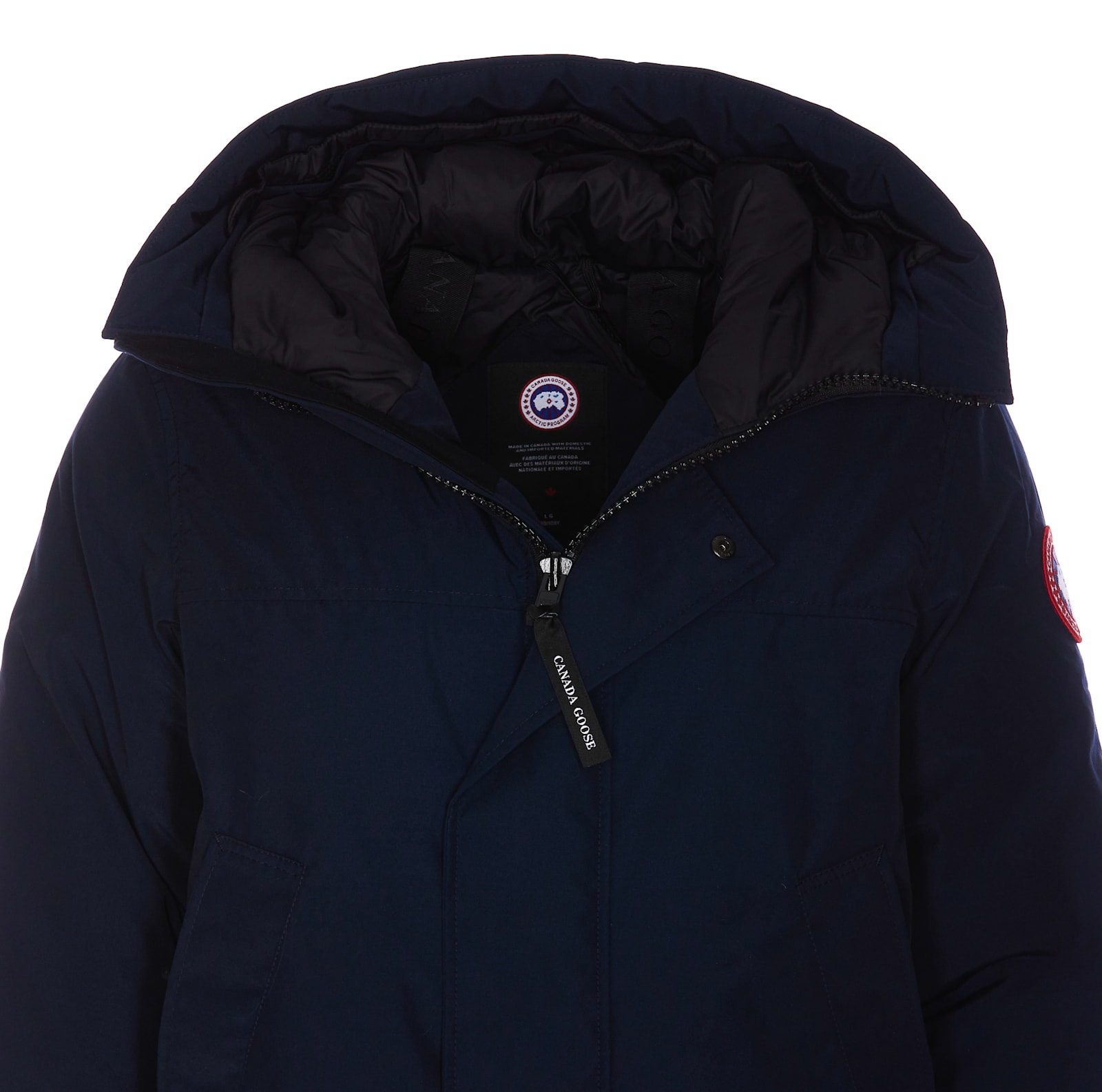 Shop Canada Goose Langford Parka In Blue