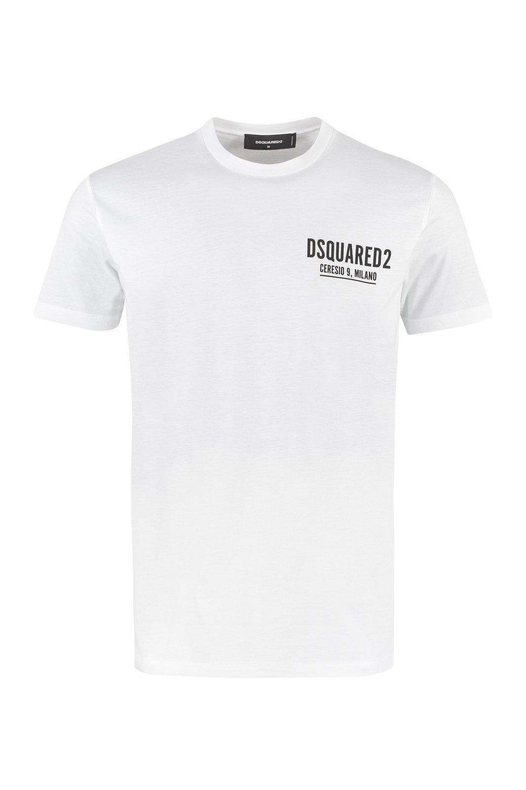 Dsquared2 Logo Printed Crewneck T-shirt