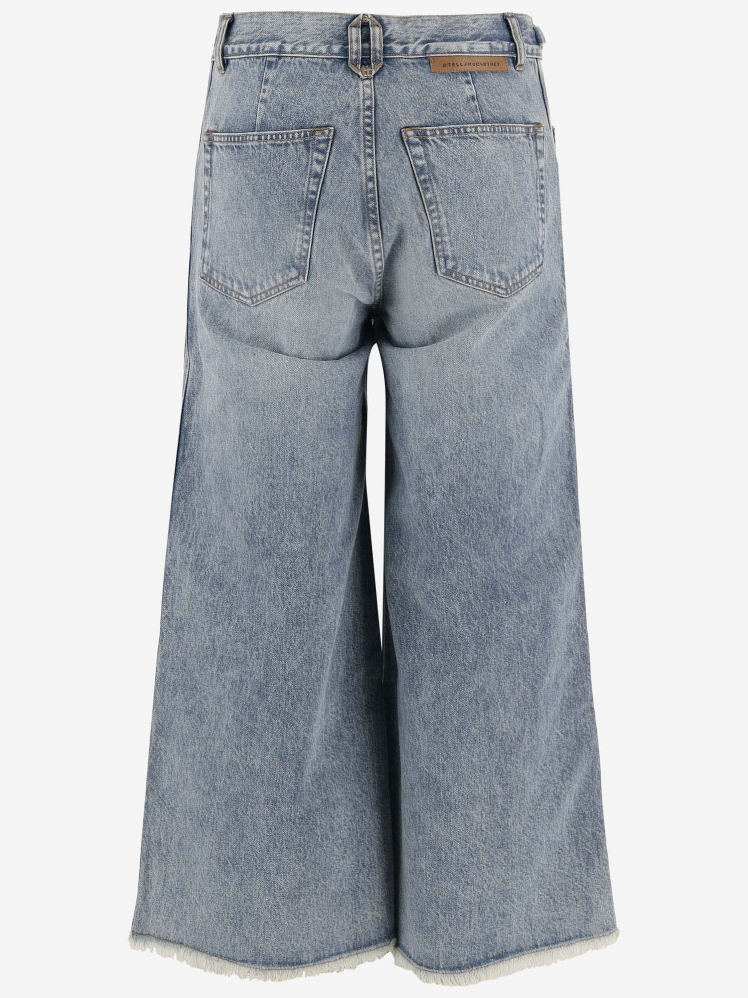 Shop Stella Mccartney Cotton Denim Jeans