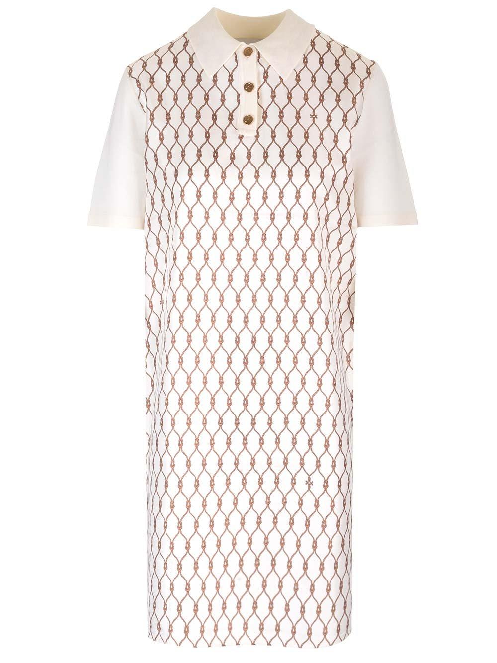 Short-sleeved Polo Dress