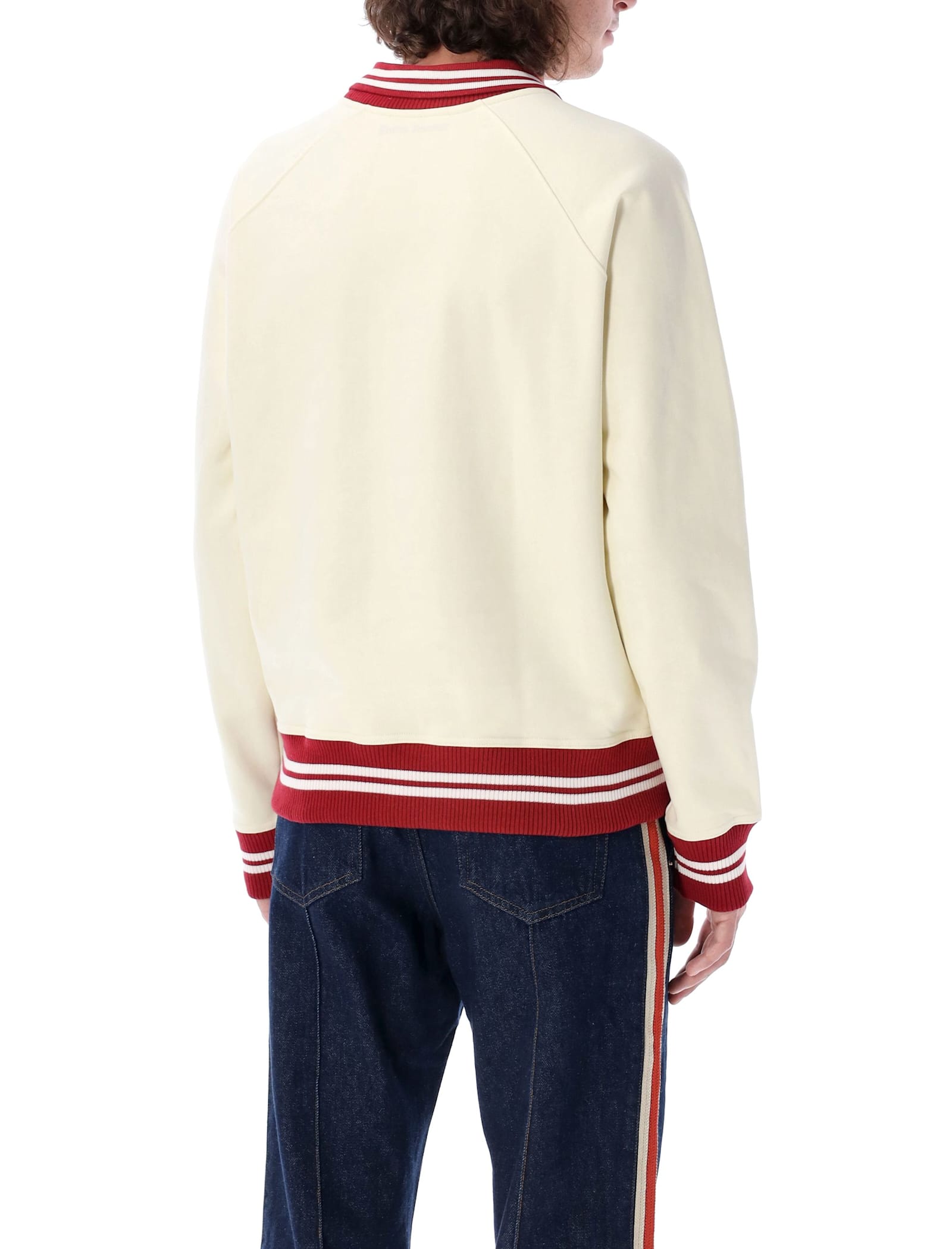 Shop Wales Bonner The Crew Jumper In Ivory