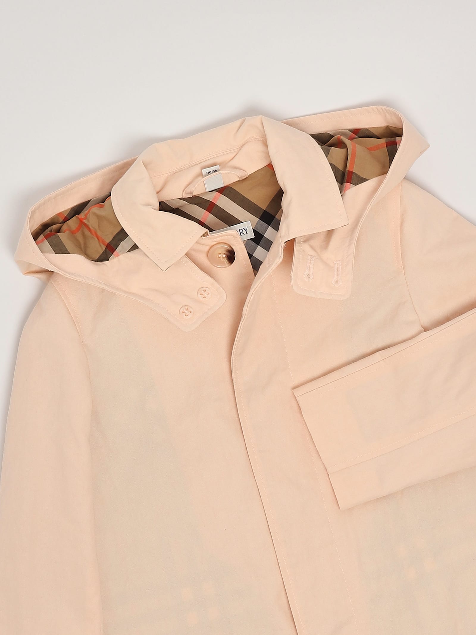 Burberry Hadley Trench Coat In Brown