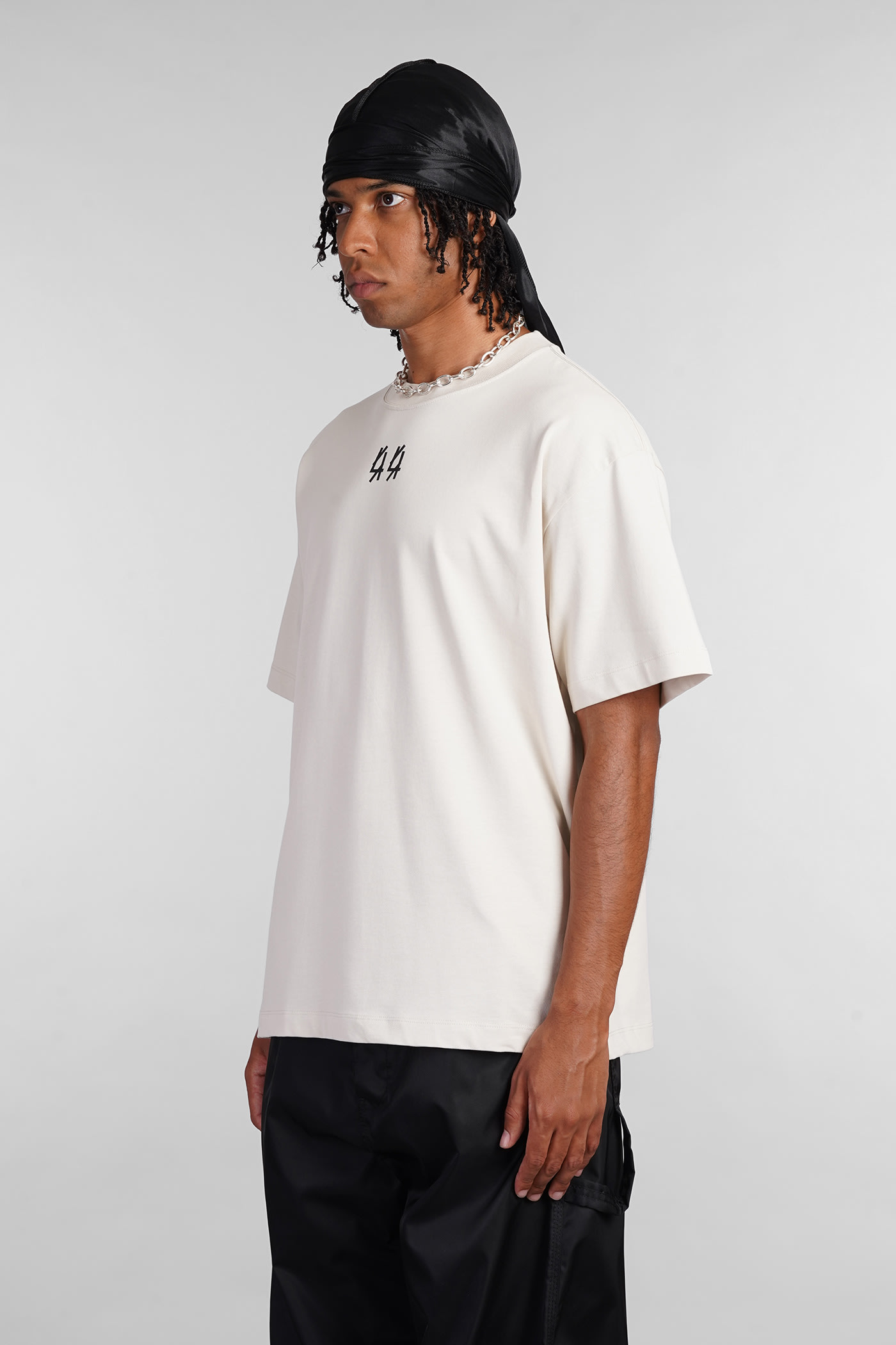 Shop 44 Label Group T-shirt In Beige Cotton