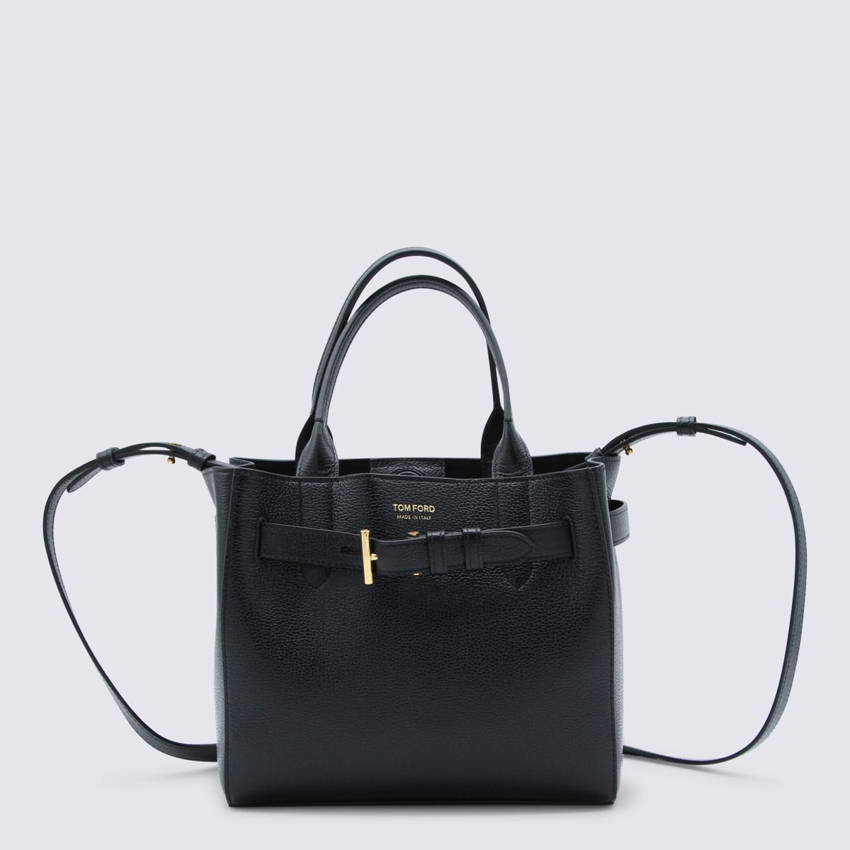 Tom Ford Black Leather Totes