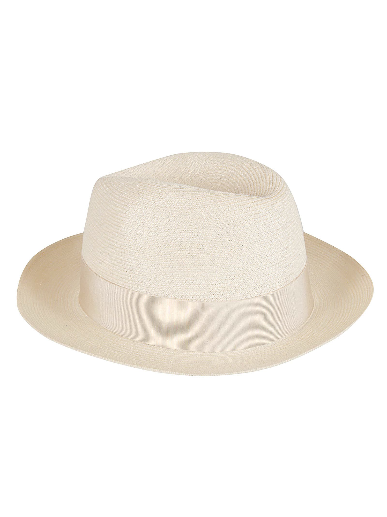Borsalino Canapa Bow Detail Hat