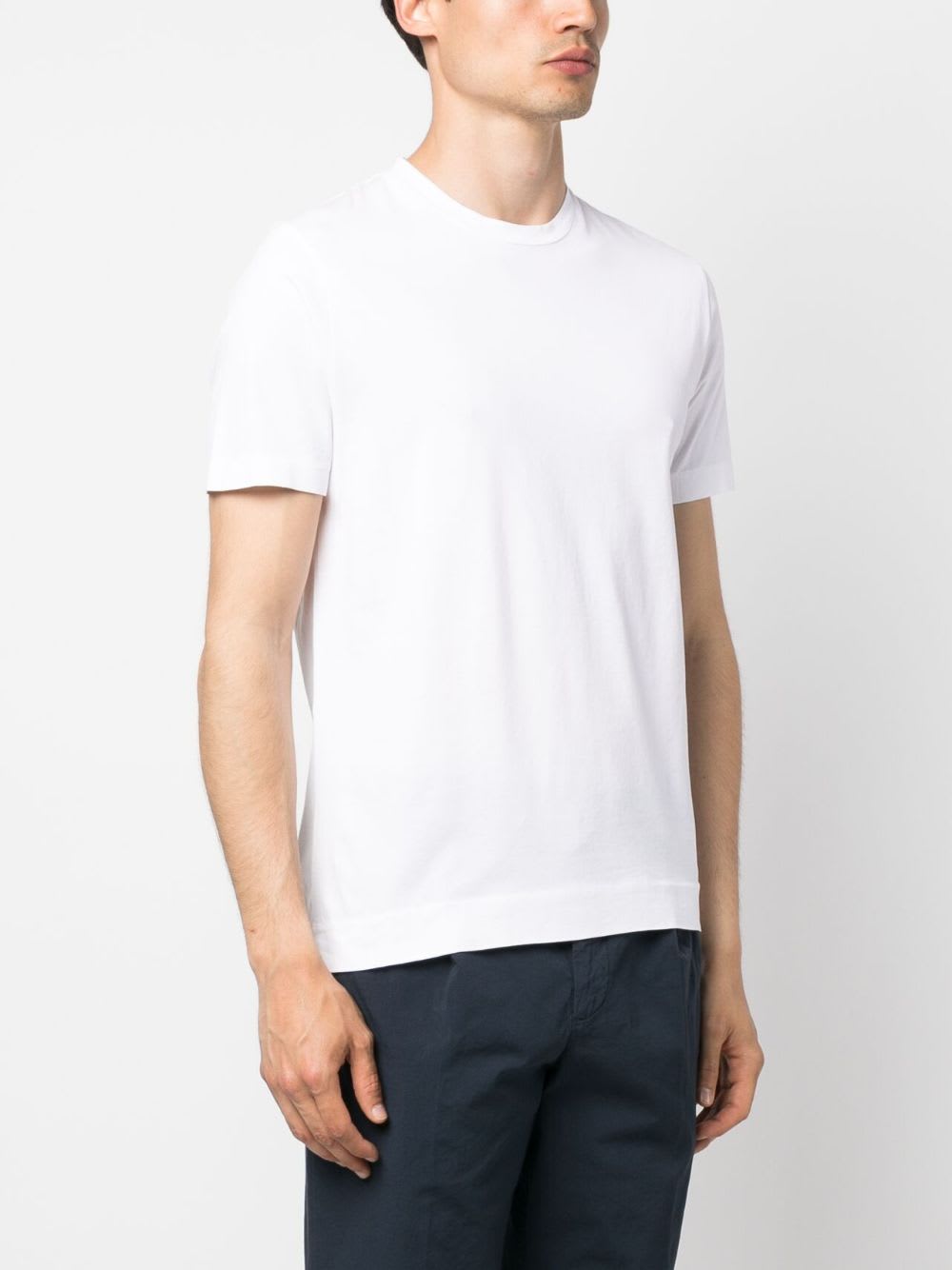 Finamore 1925 Finamore Cotton T-shirt In White