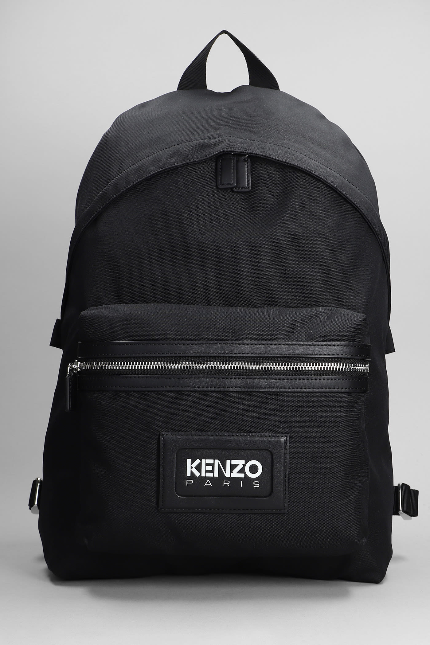 Shop Kenzo Backpack In Black Polyester