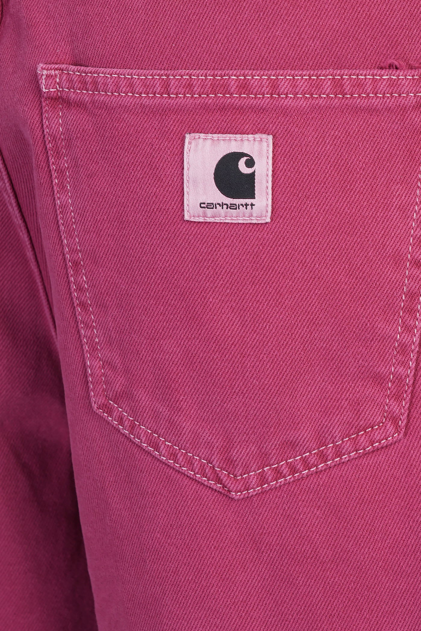Carhartt Brandon Short Shorts In Bordeaux Denim In Multi