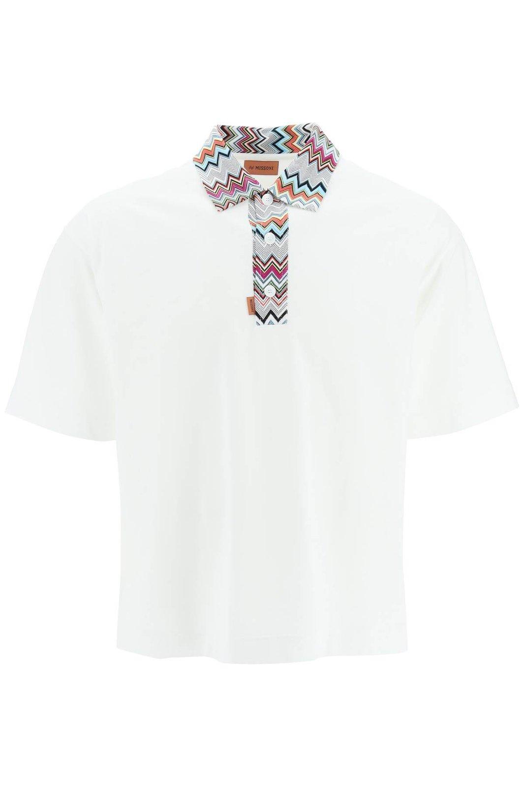 Missoni Buttoned Short-sleeved Polo Shirt