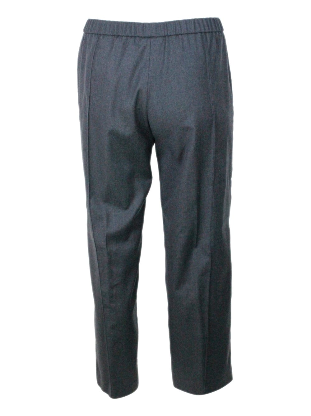 Fabiana Filippi Wool Blend Pants In Gray
