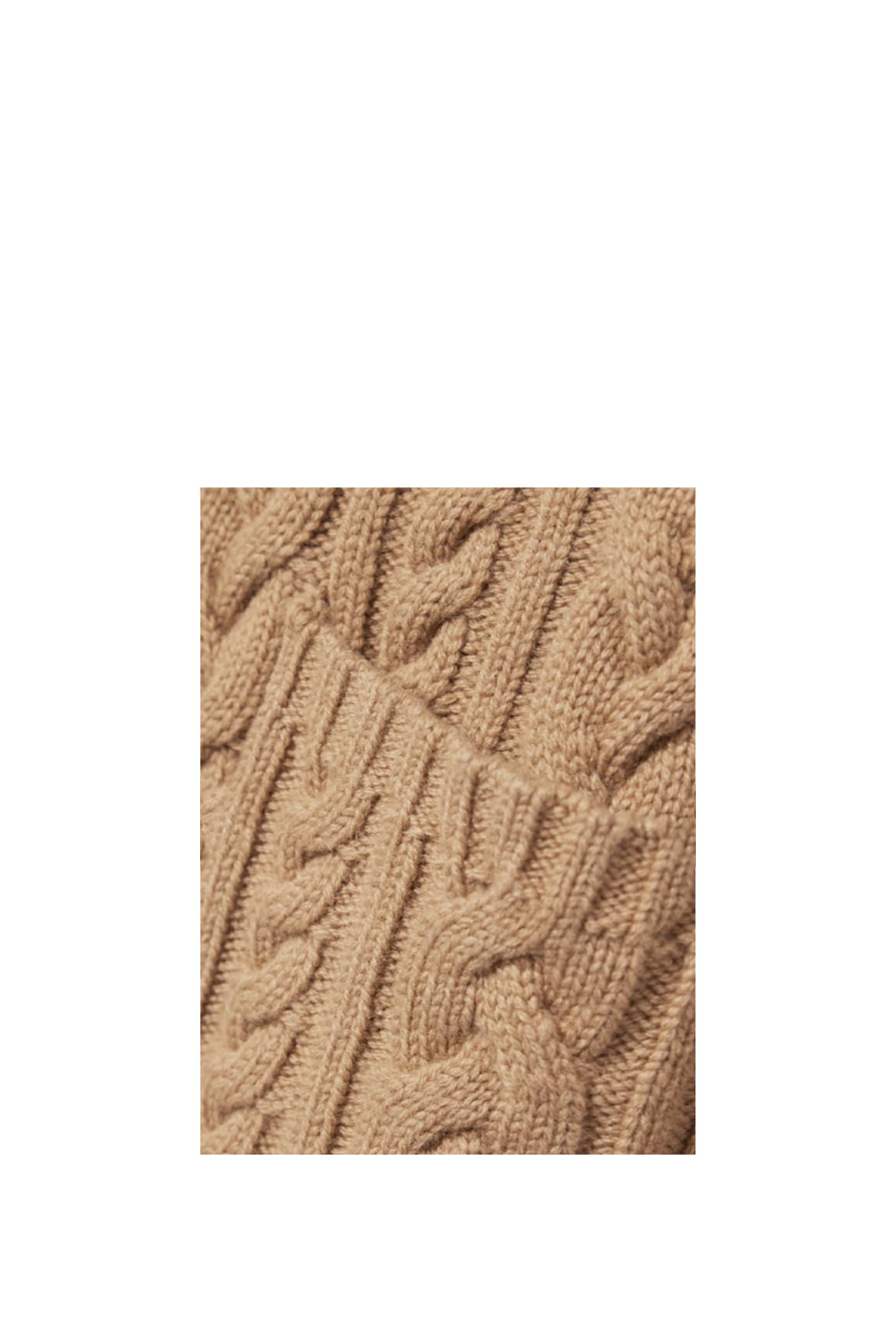 Shop Max Mara Cardigan In Camel