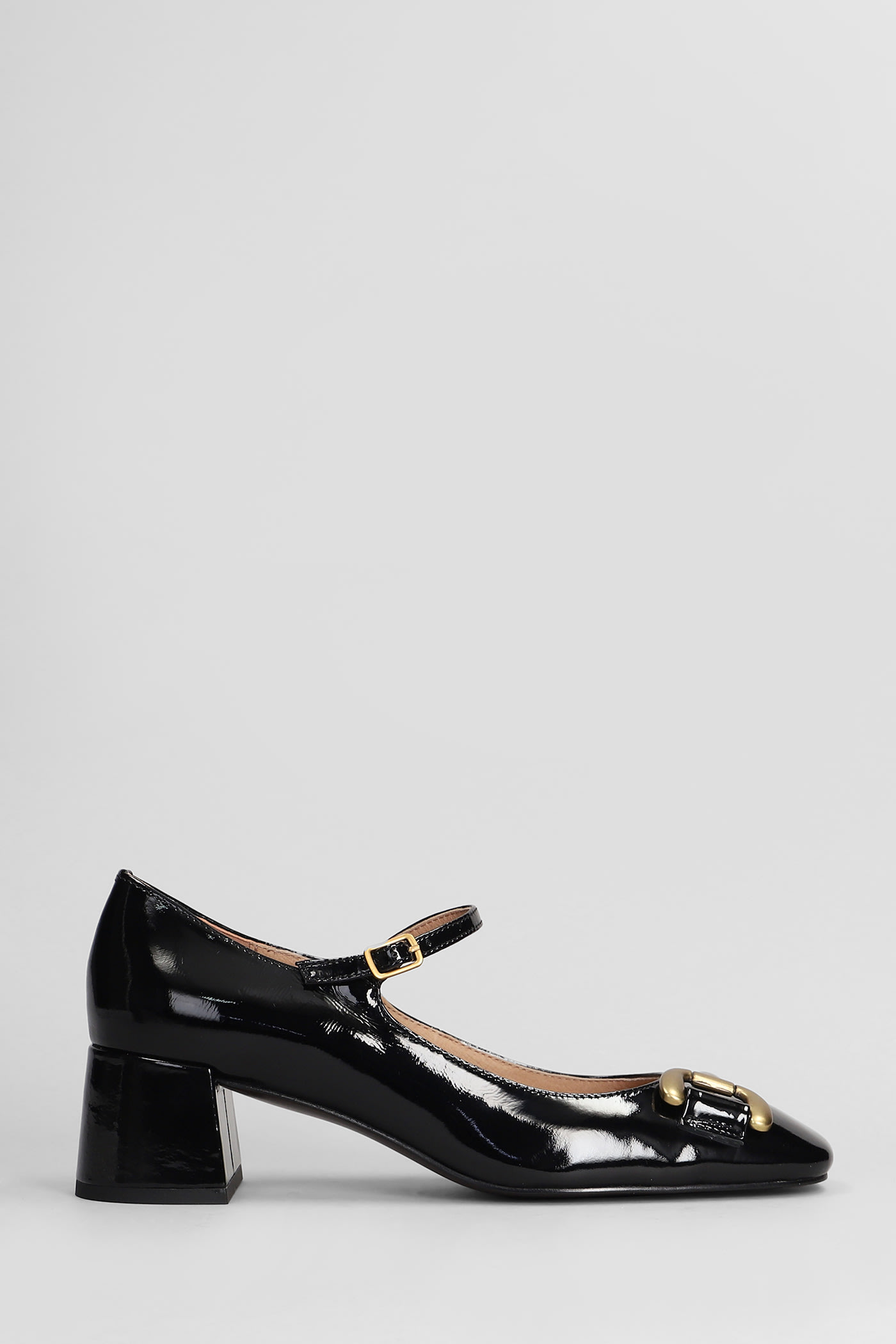 Noa Pump 50 Pumps In Black Patent Leather