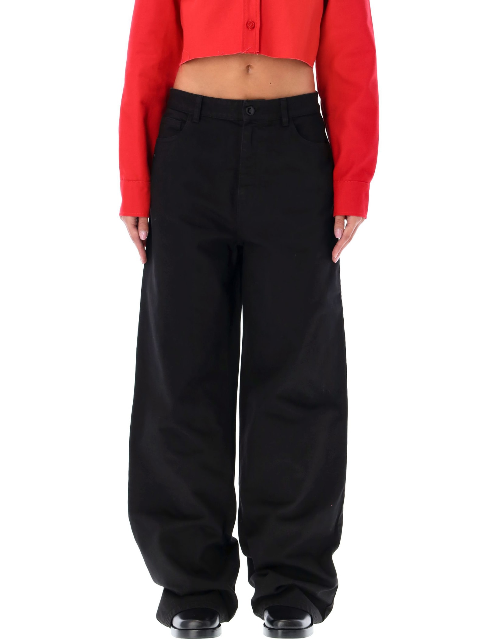 Raf Simons Wide Fit Workwear Denim Pants | Smart Closet