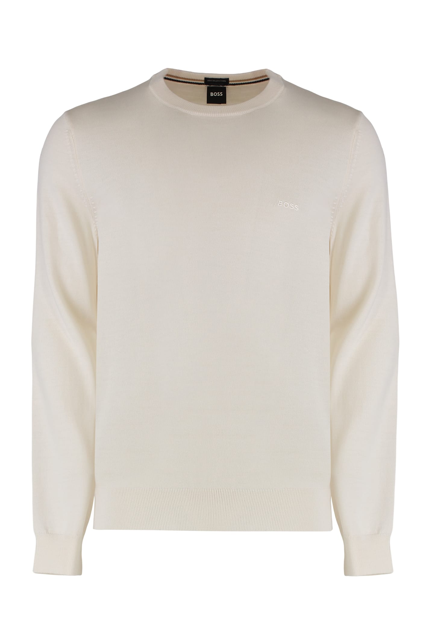Virgin Wool Crew-neck Sweater