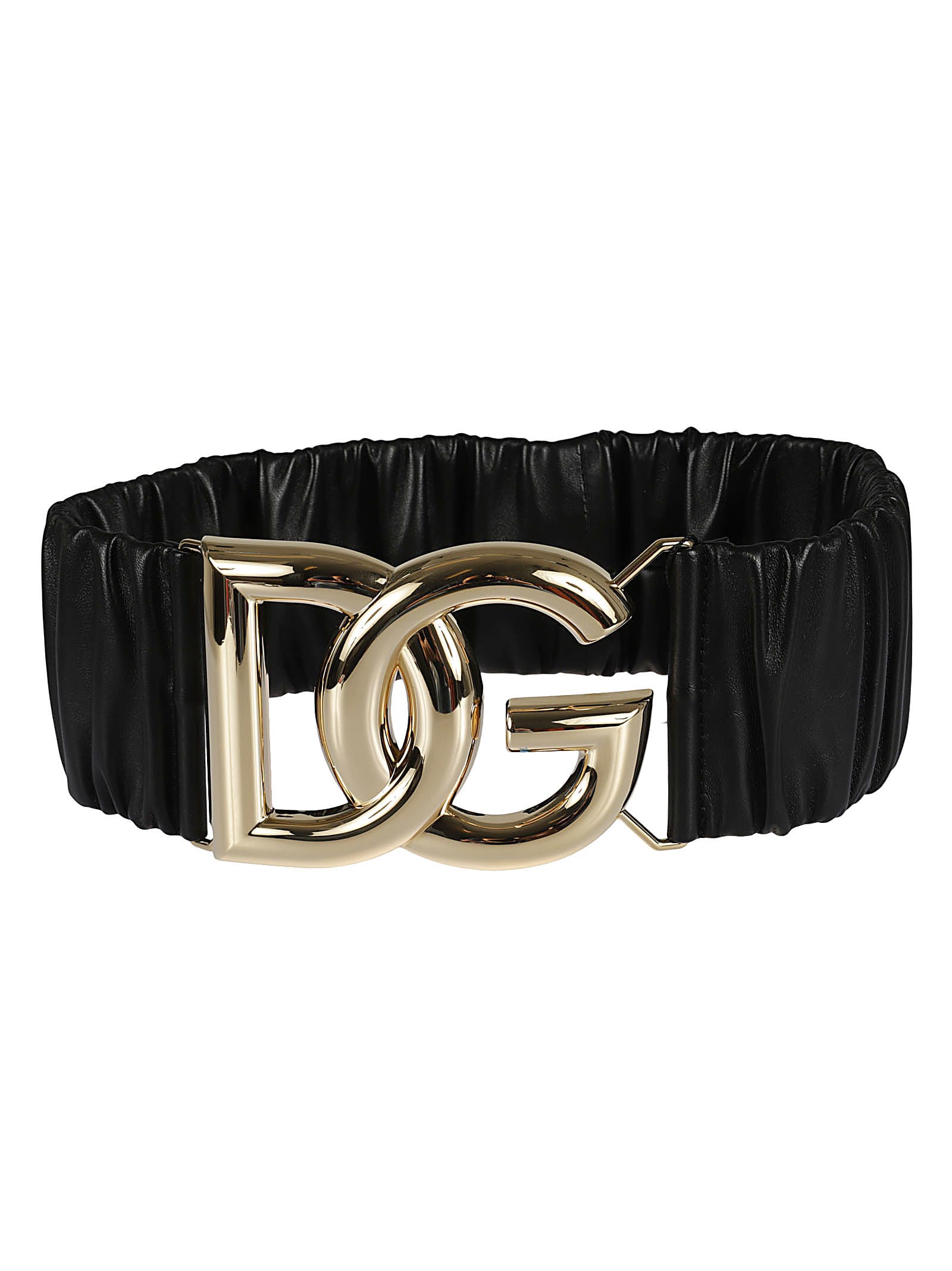 Dolce & Gabbana Elastic Logo Belt