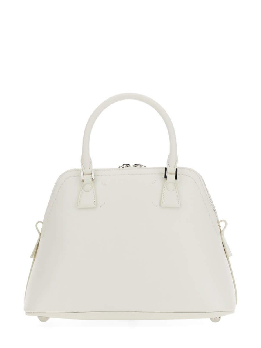 Shop Maison Margiela 5ac Mini Shoulder Bag In White