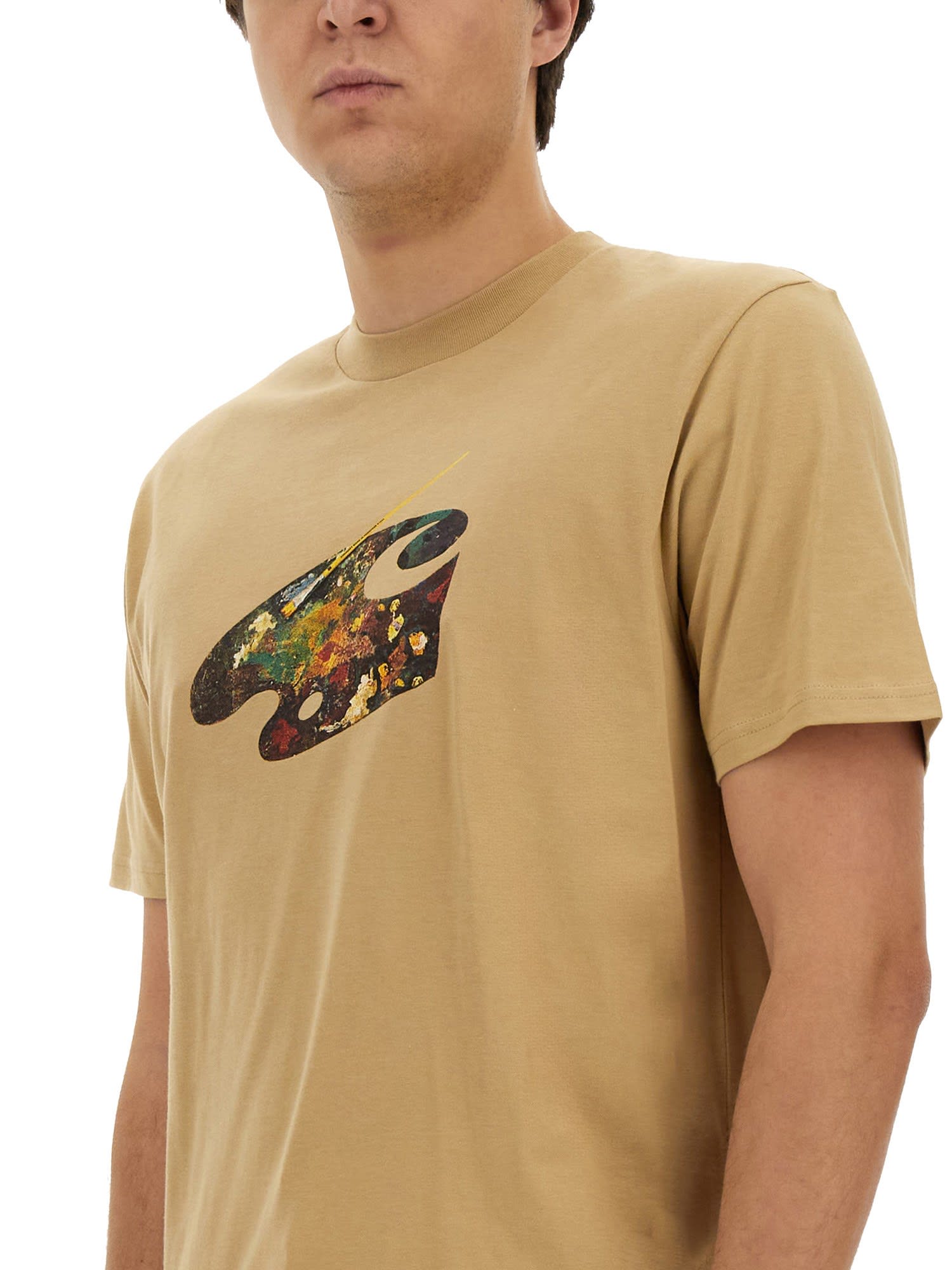 Shop Carhartt T-shirt Palette In Sable