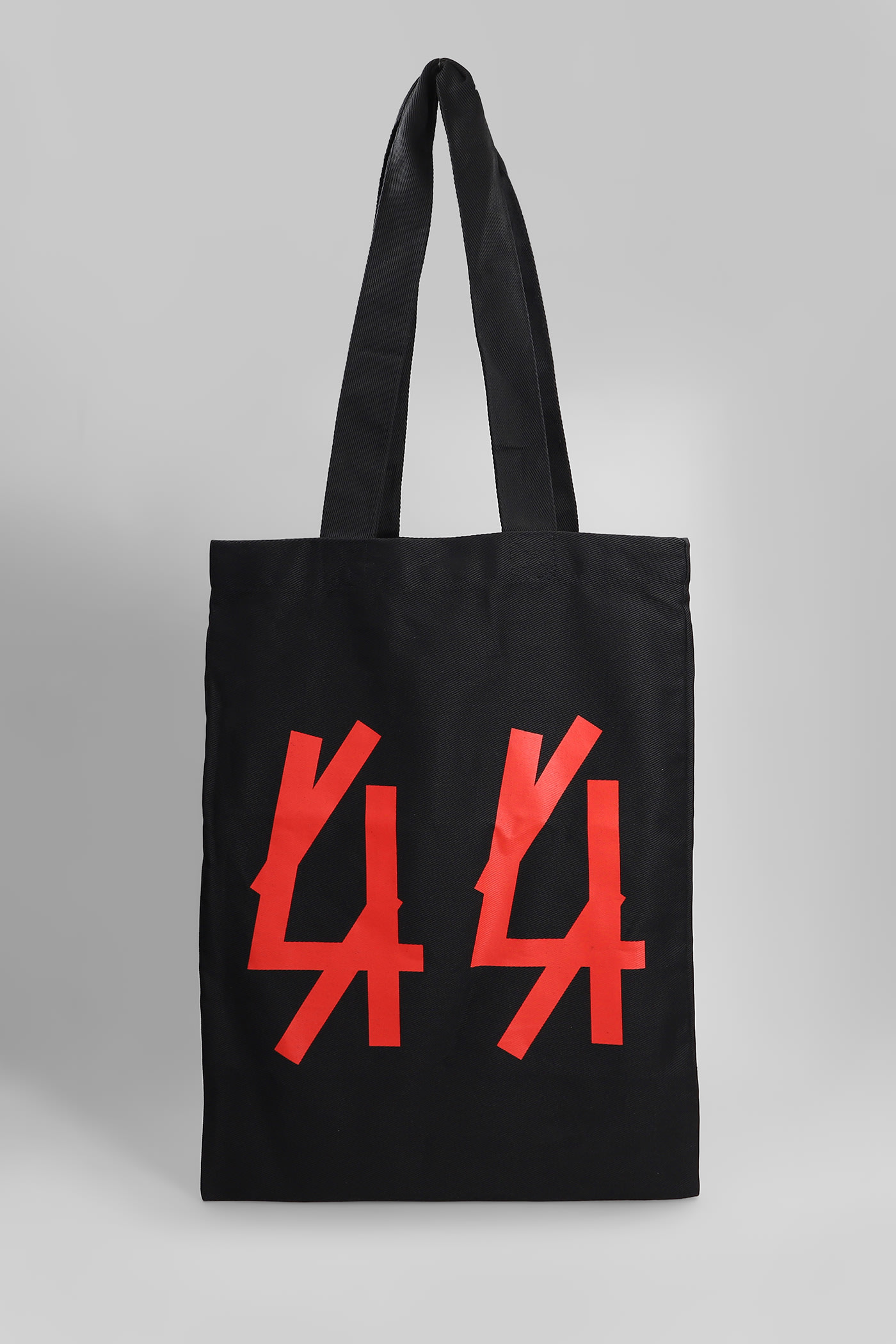 Tote In Black Cotton