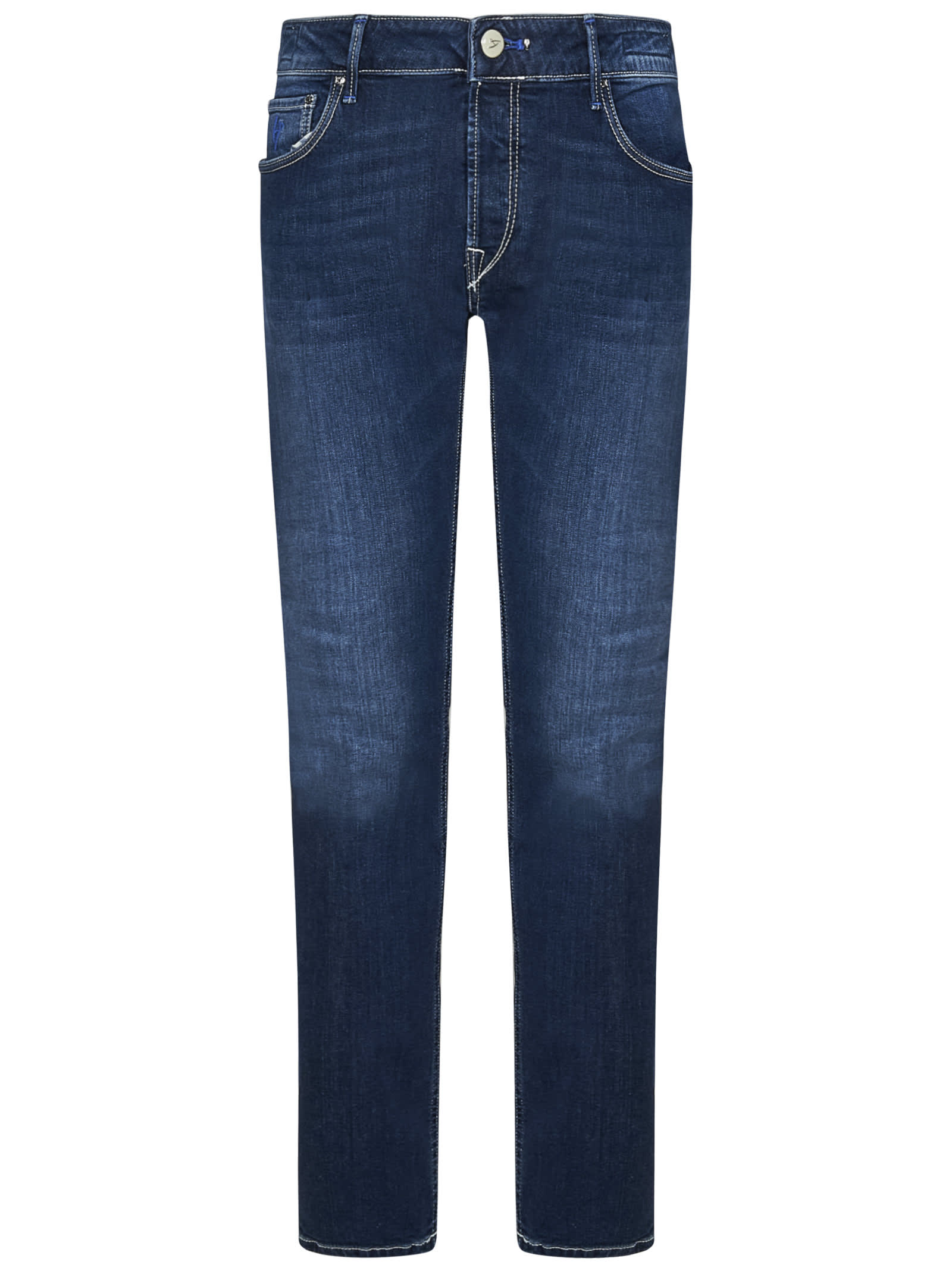 Shop Hand Picked Orvieto Jeans In Denim Blue