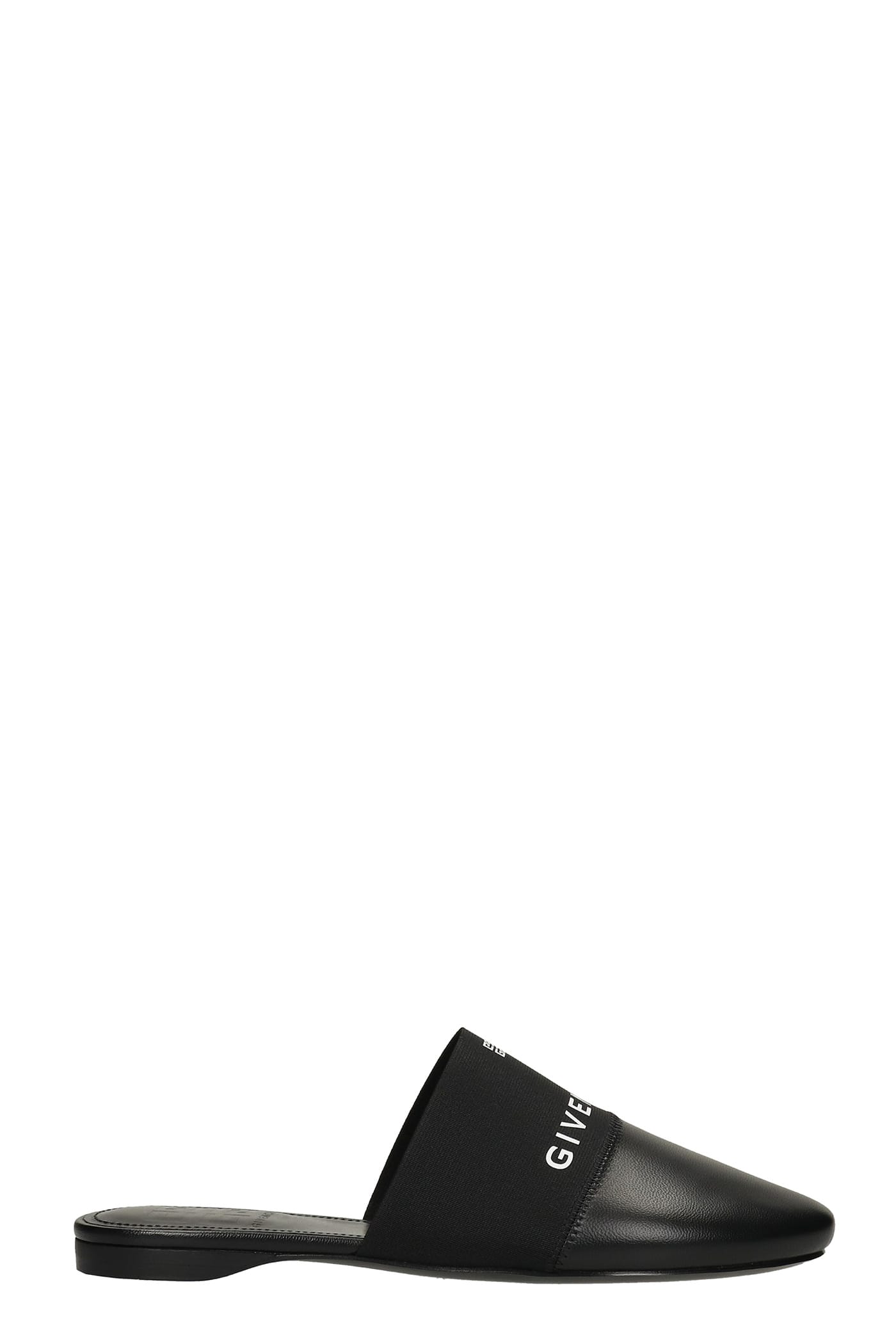 Givenchy Bedford Mules Loafers In Black Leather