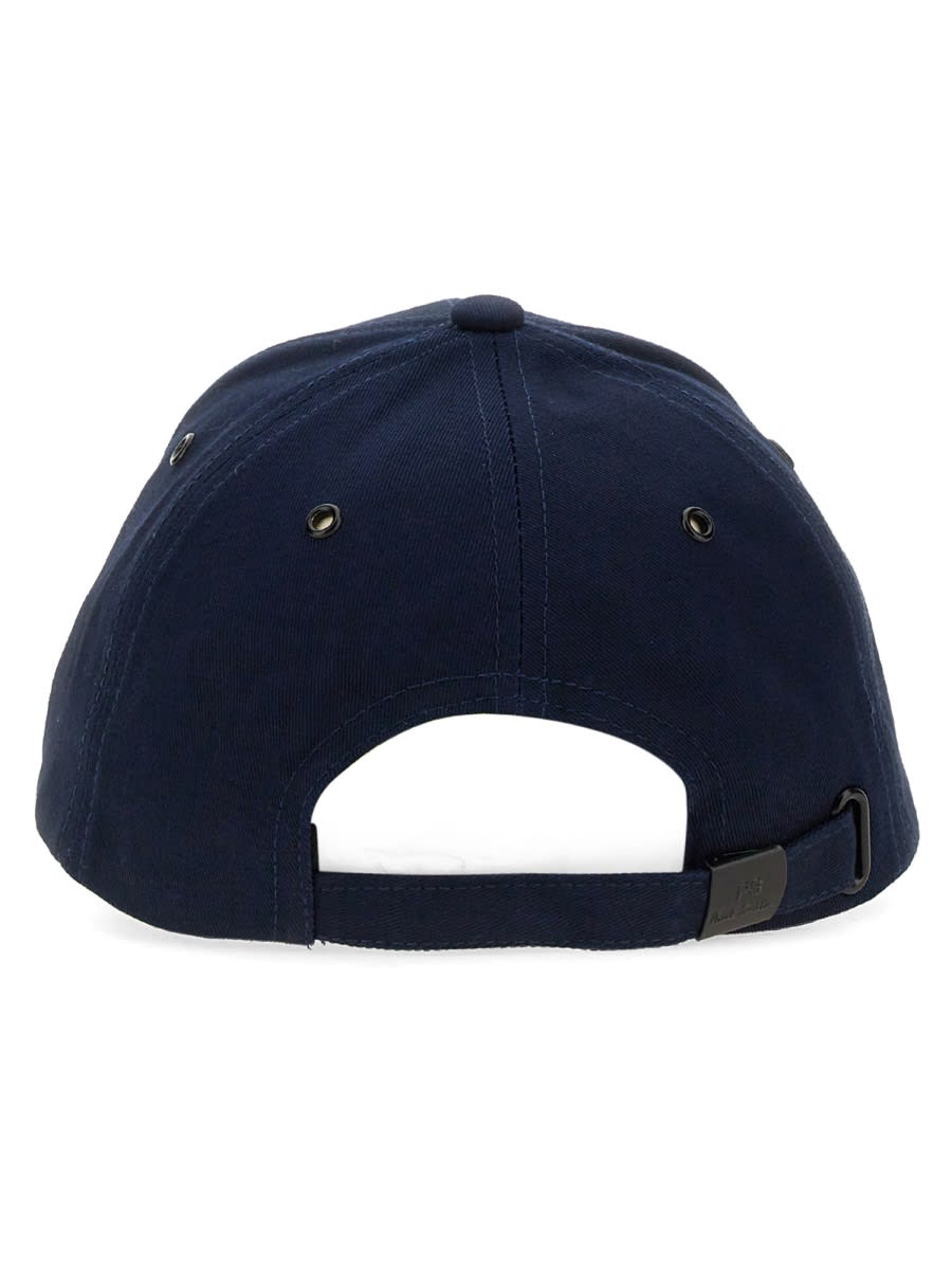 Shop Ps By Paul Smith Baseball Cap With Zebra Logo In Blue