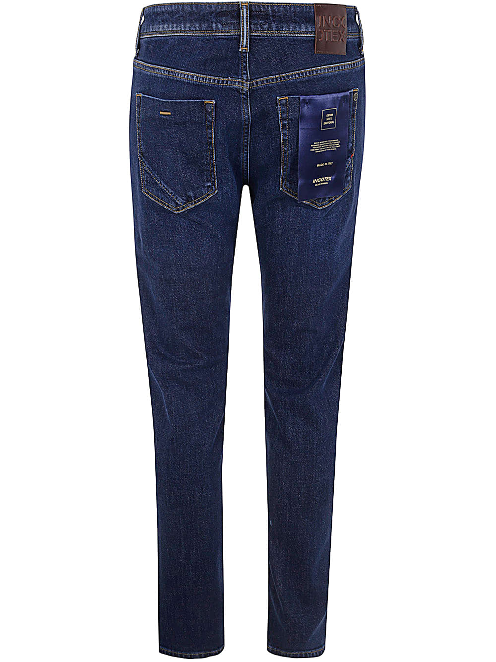 Shop Incotex 5 Pocket Denim Stretch Wash 2