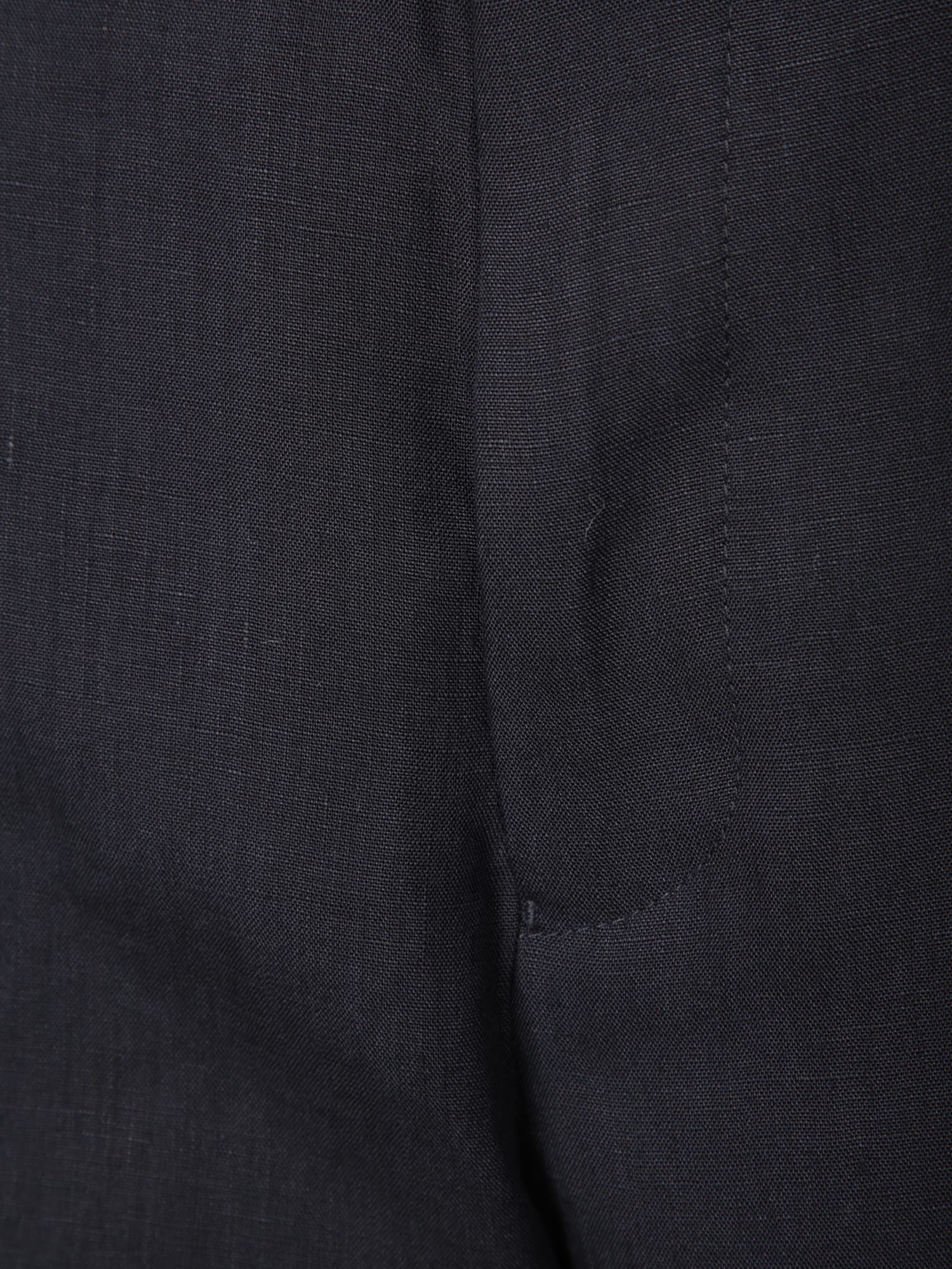 Shop Paul Smith Blue Linen Bermuda Shorts