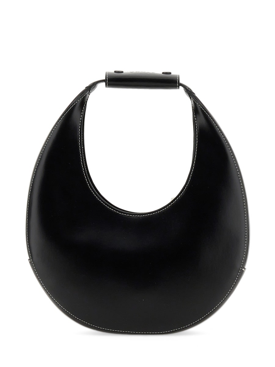 Shop Staud Bag Moon In Black