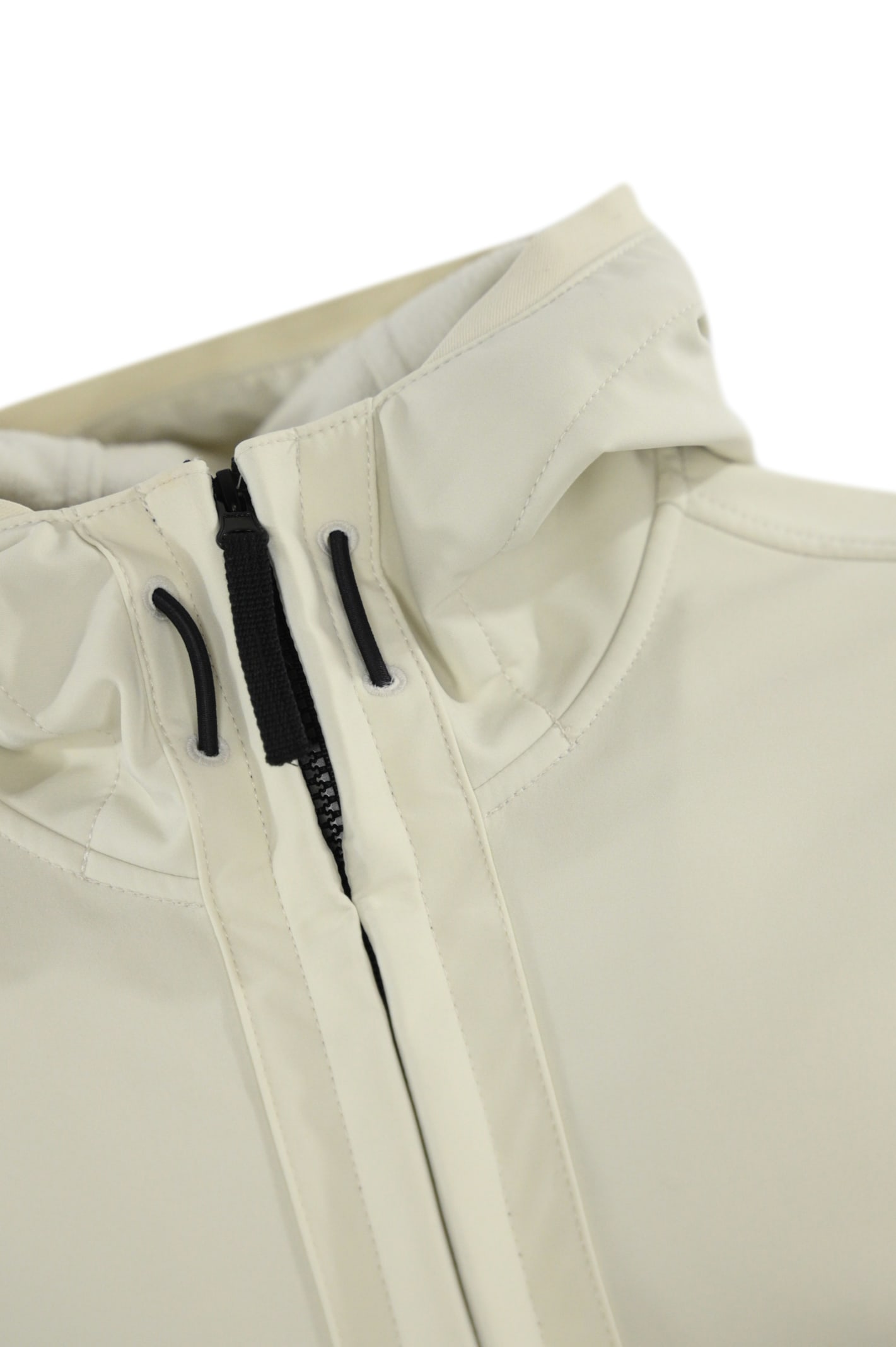 Shop Stone Island Soft Shell-r Jacket Q0322 In Plaster