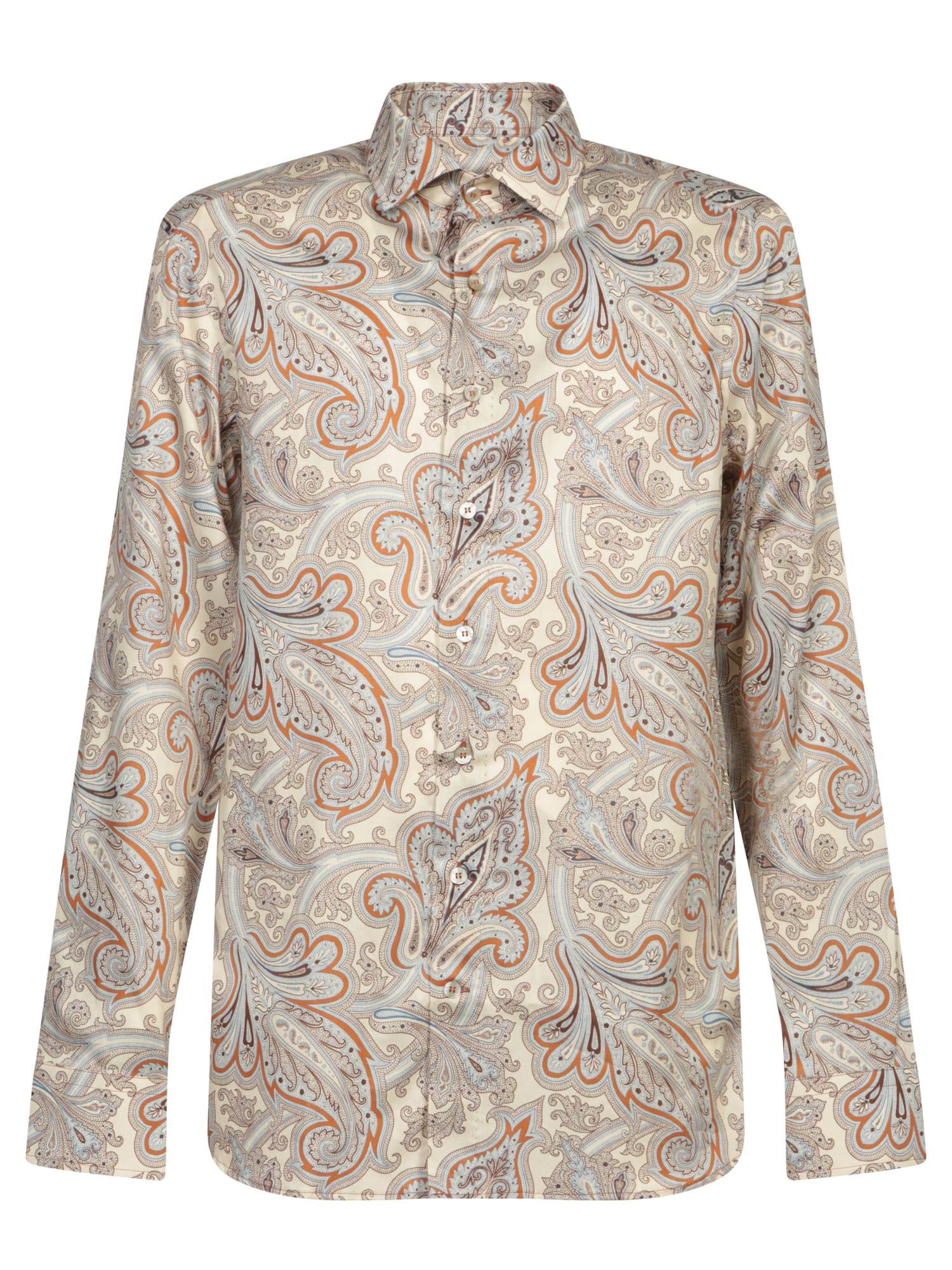 Etro Beige Paisley Shirt