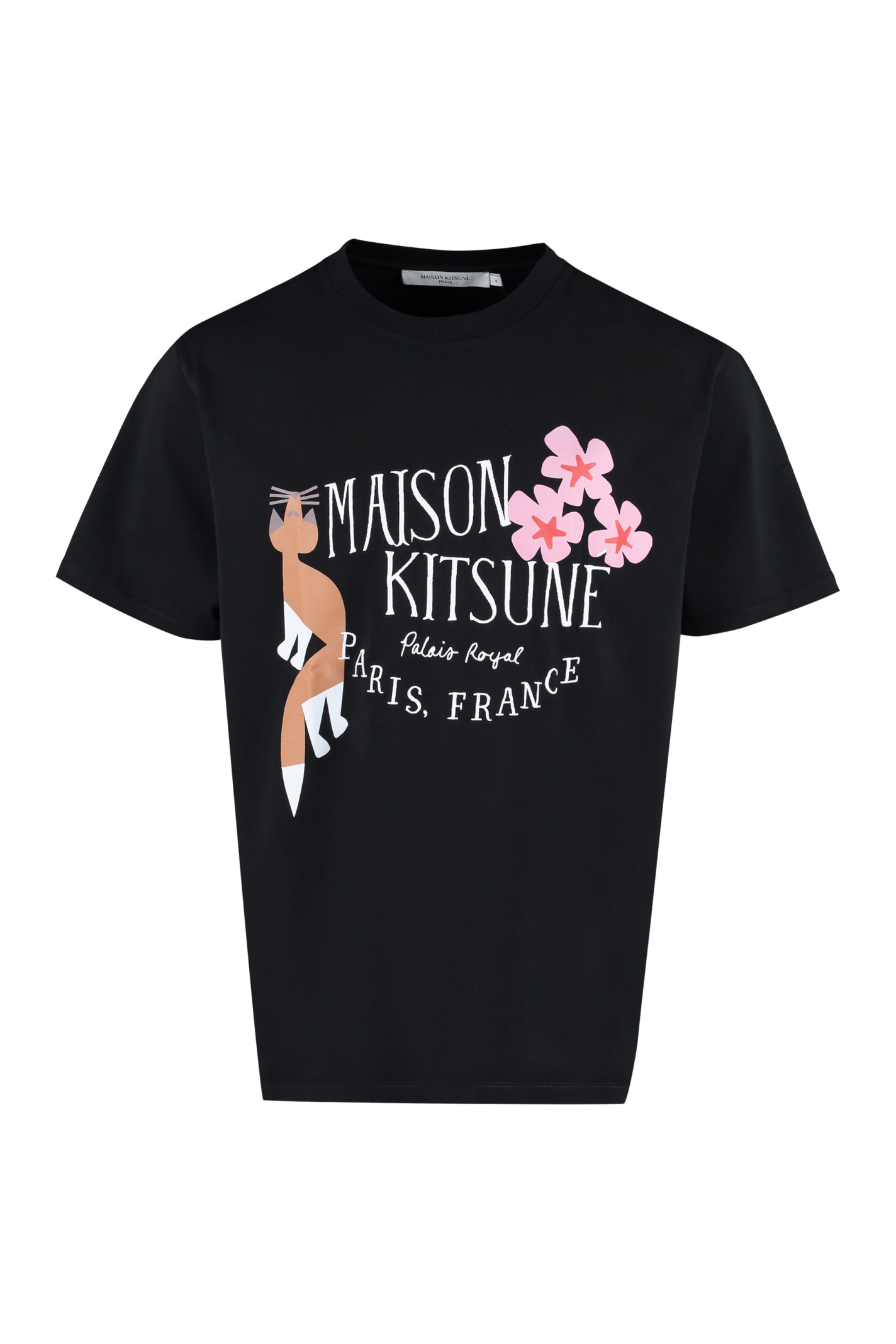 Maison Kitsuné X Bill Rebholz - Printed Cotton T-shirt