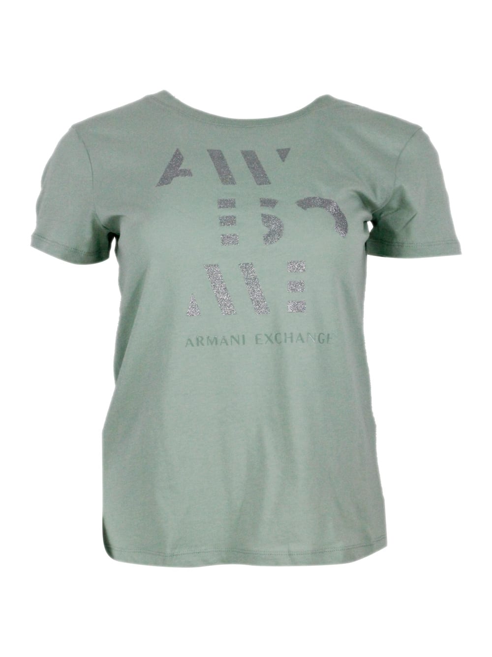 Armani Exchange T-shirt In Green
