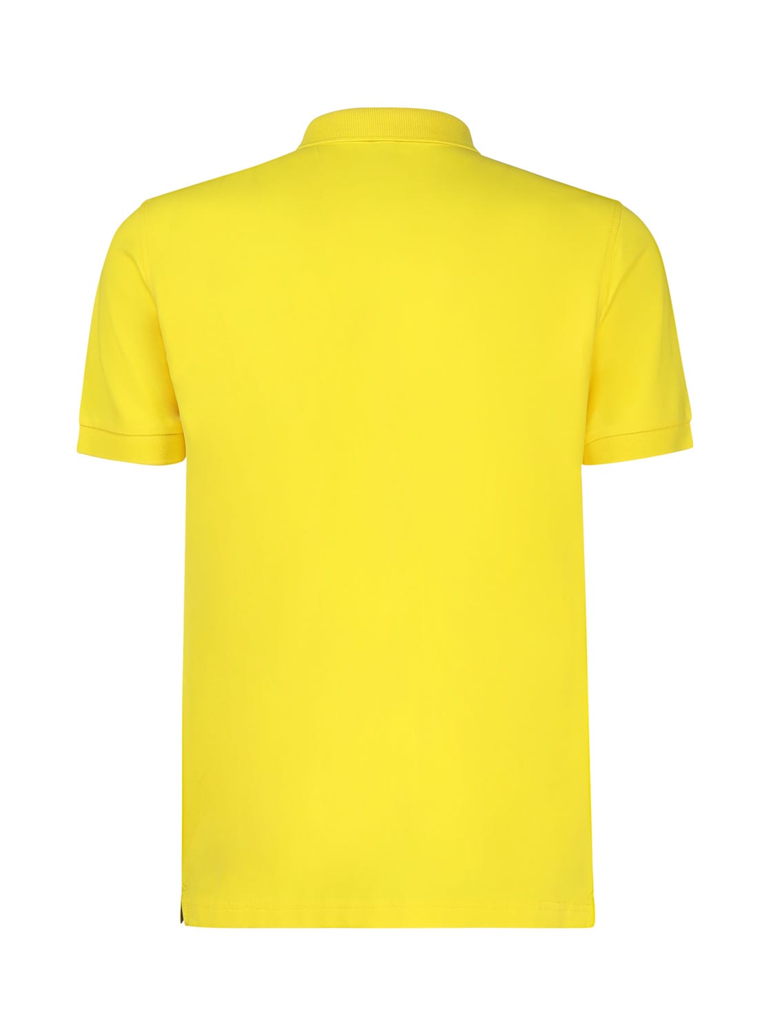Shop Sun 68 Polo Solid In Yellow