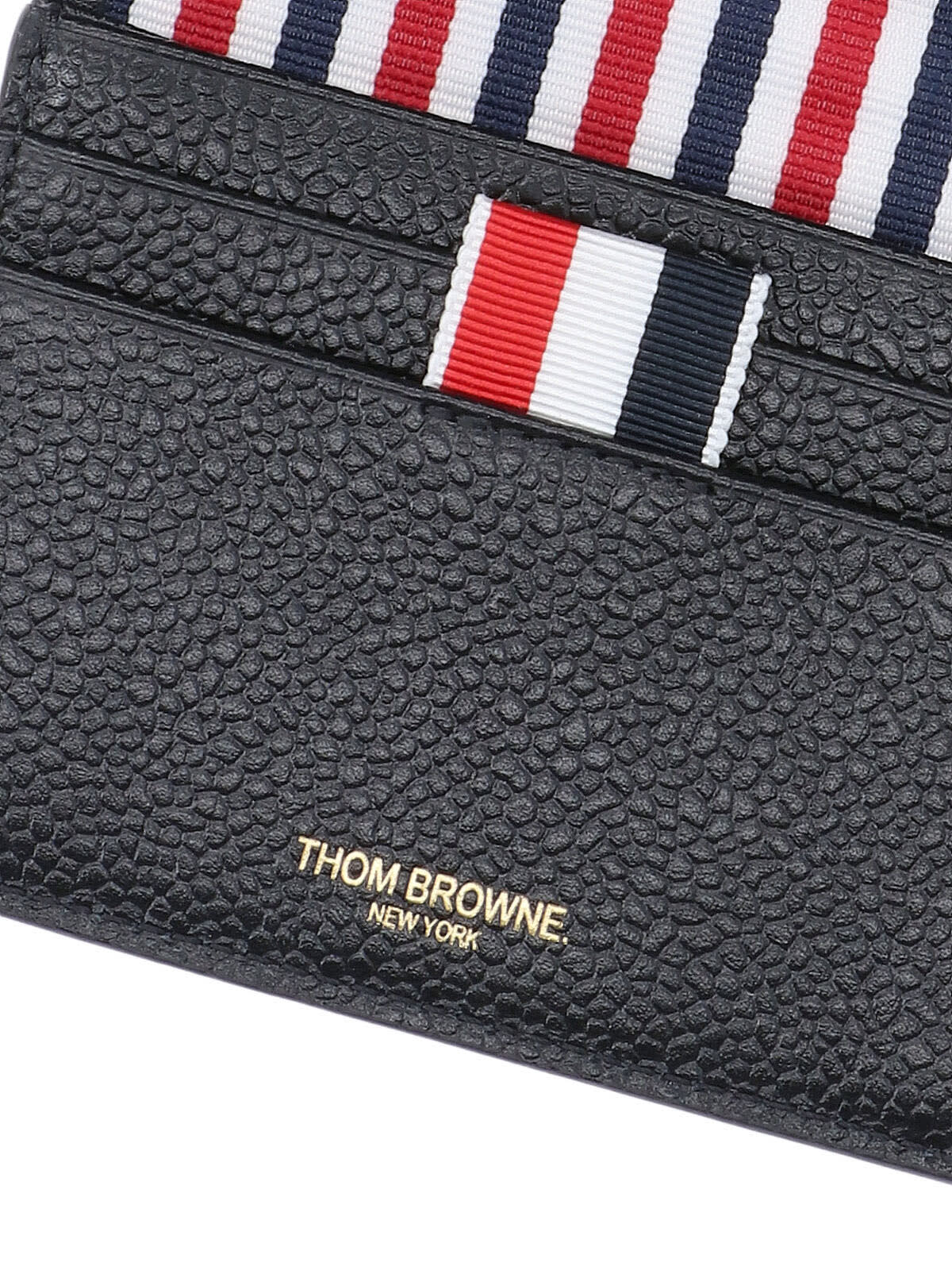 Thom Browne Bi-fold Wallet Goose In Black