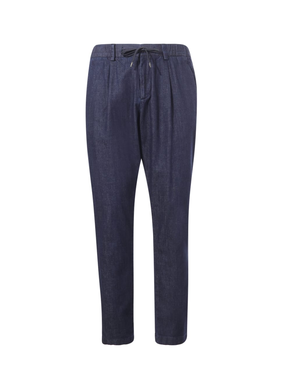Herno Pleated Trousers In Blue