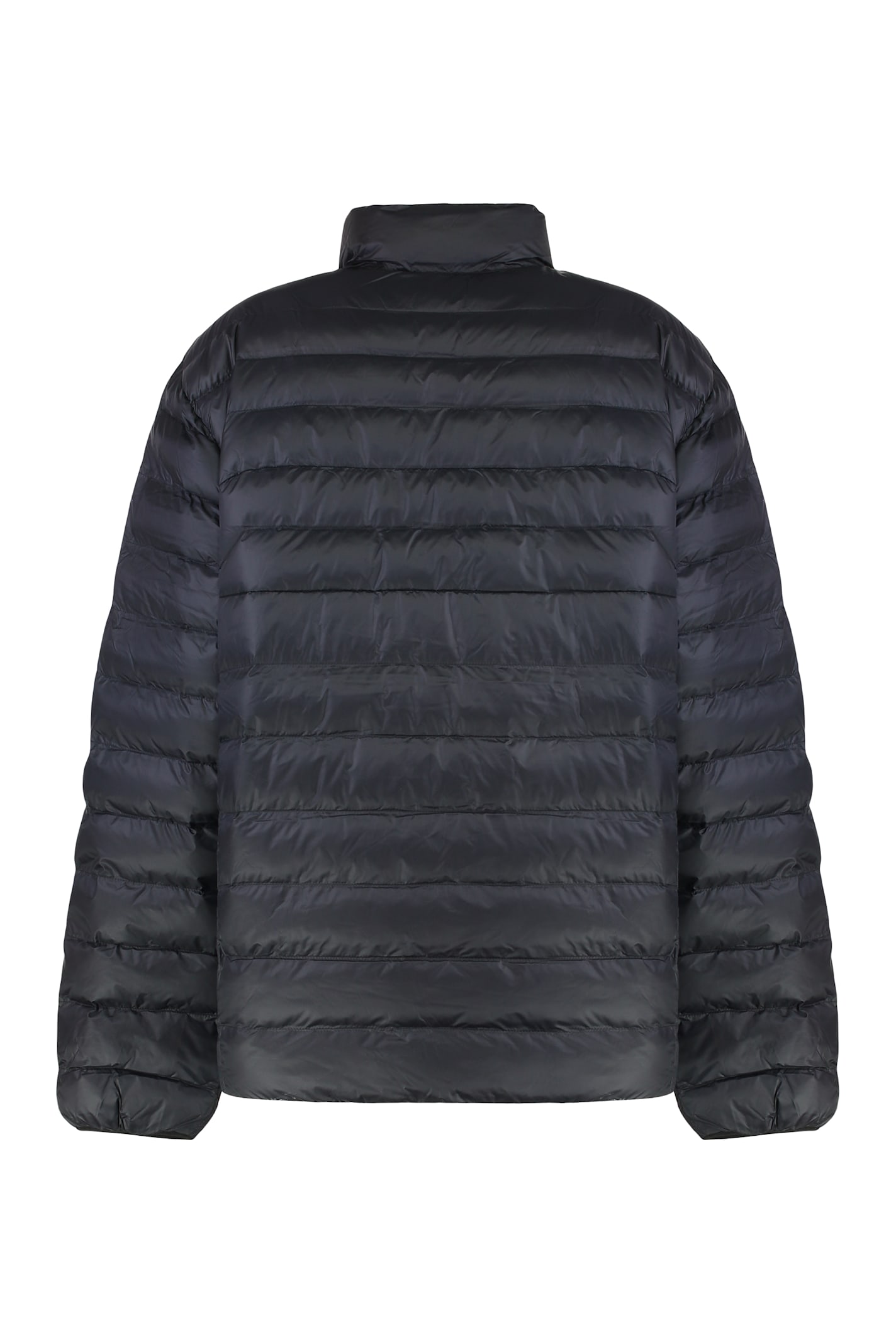 Polo Ralph Lauren Technical Fabric Down Jacket In Black