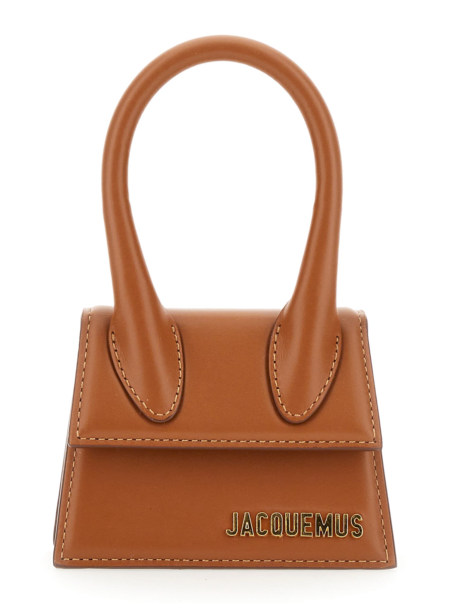 Jacquemus Le Chiquito Bag In Leather Brown