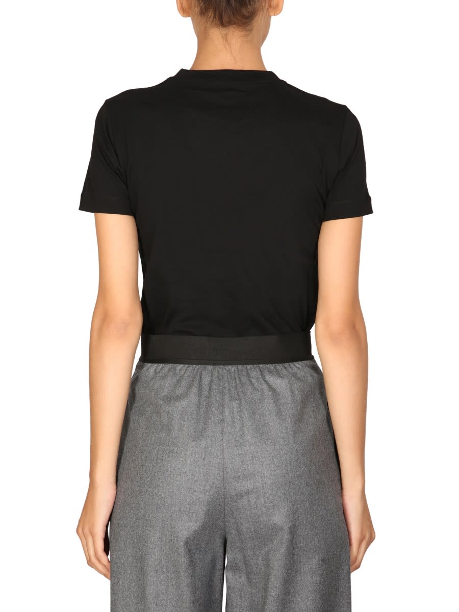 Shop Stella Mccartney T-shirt Glitch In Black