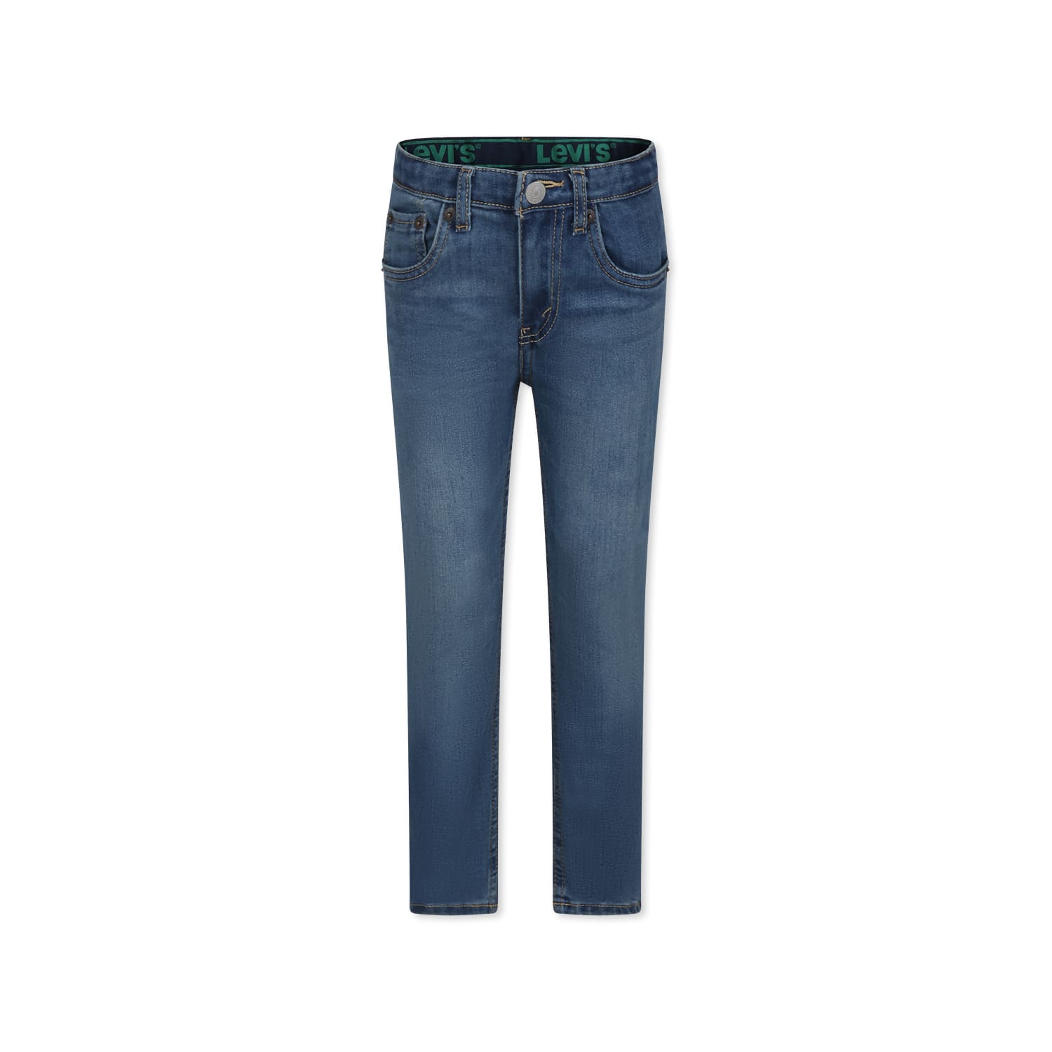 Levi's Blue Jeans For Boy In Blue