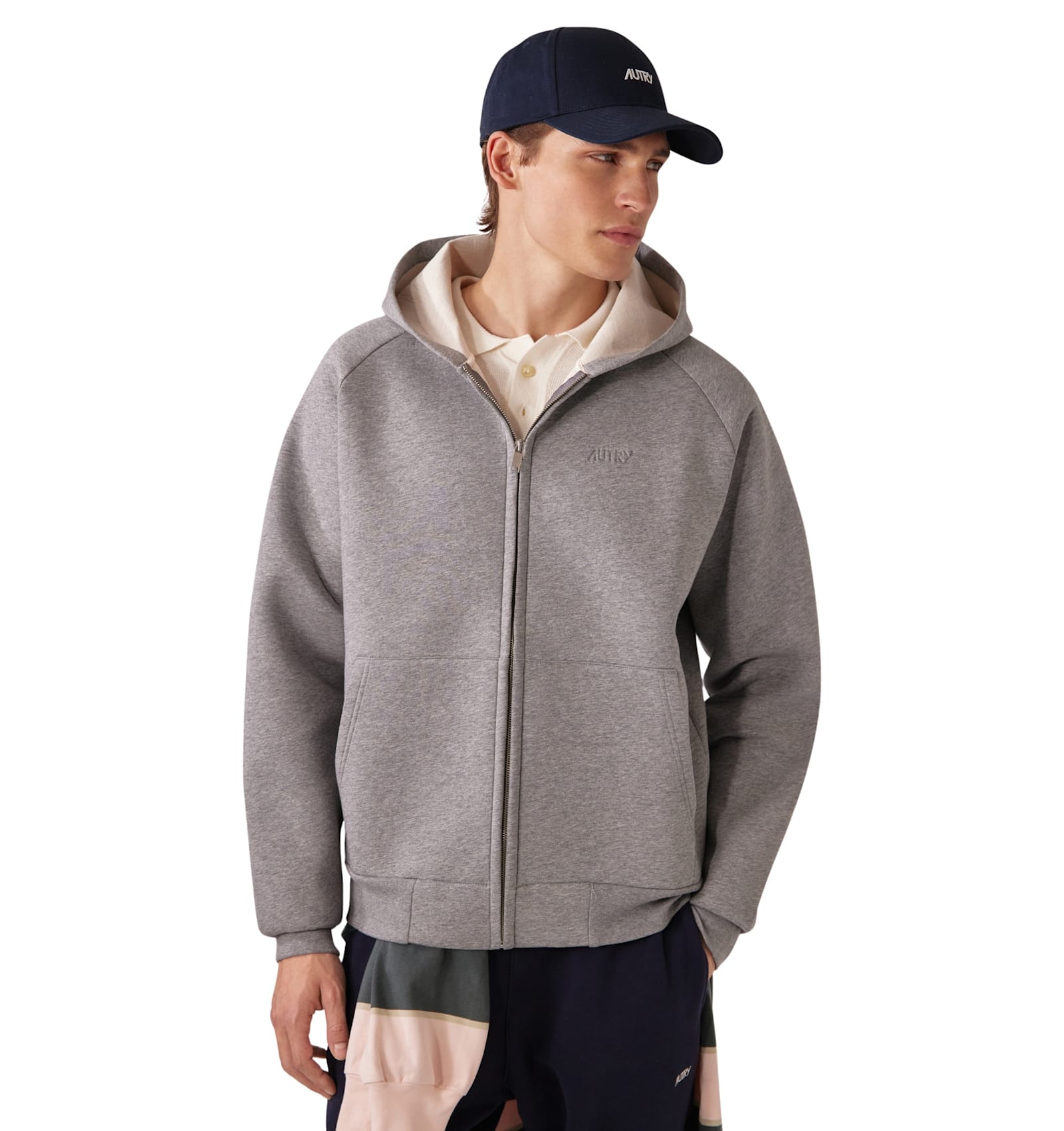 Autry Jacket Neoprene In Gray