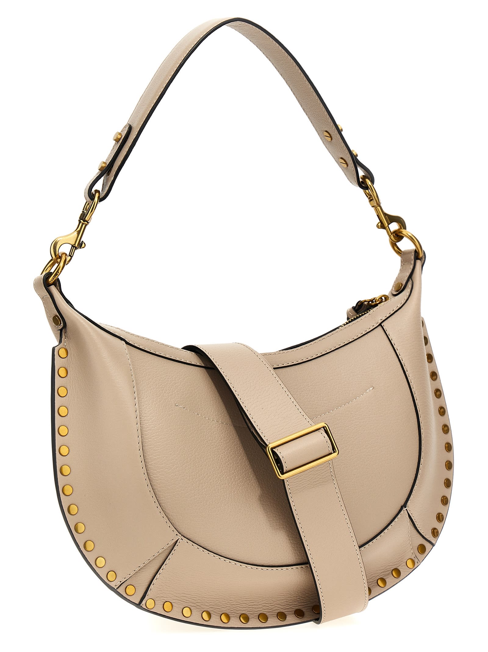 Shop Isabel Marant Naoko Shoulder Bag In Neutrals