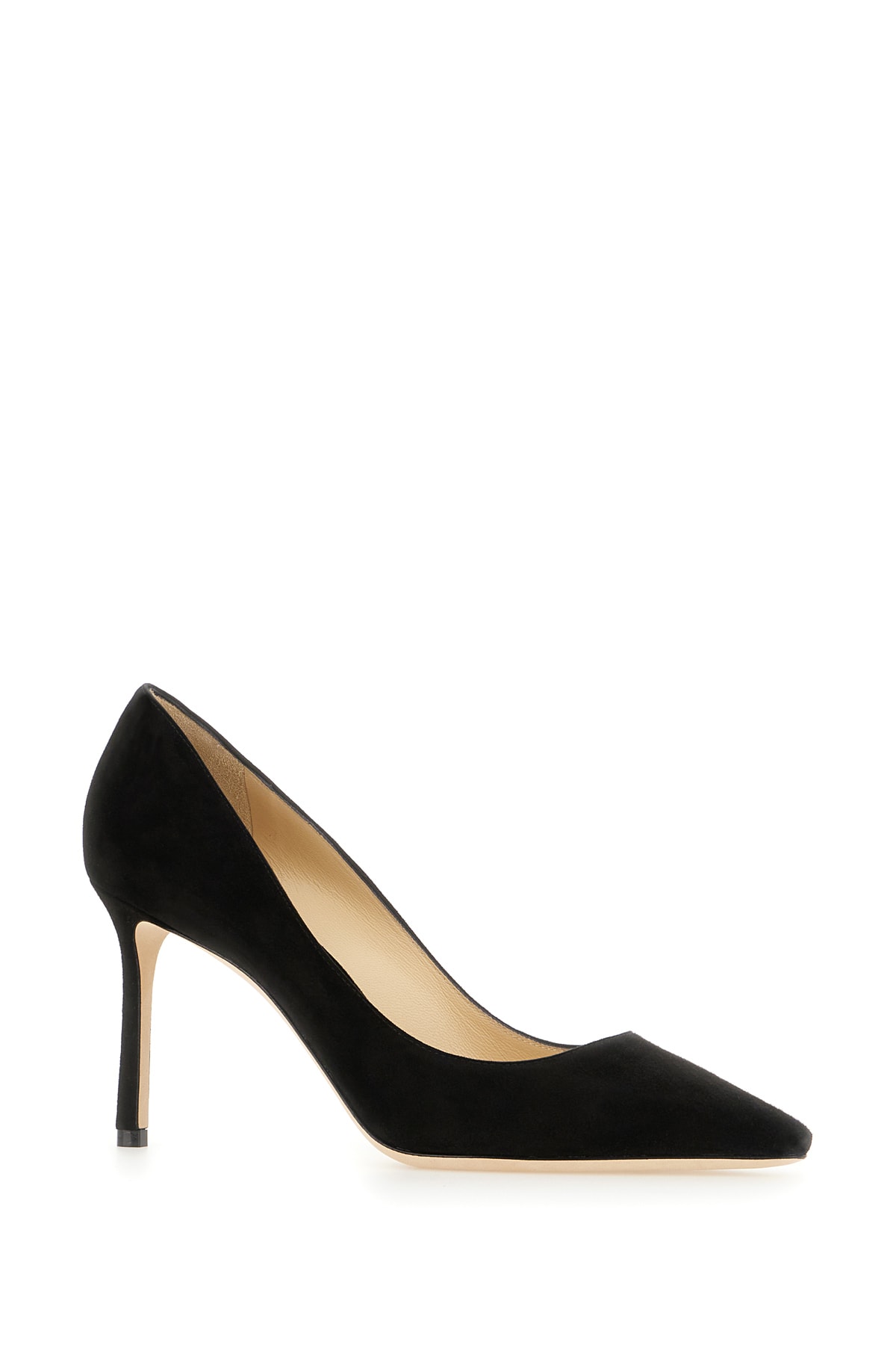 Shop Jimmy Choo Black Suede Romy Pumps