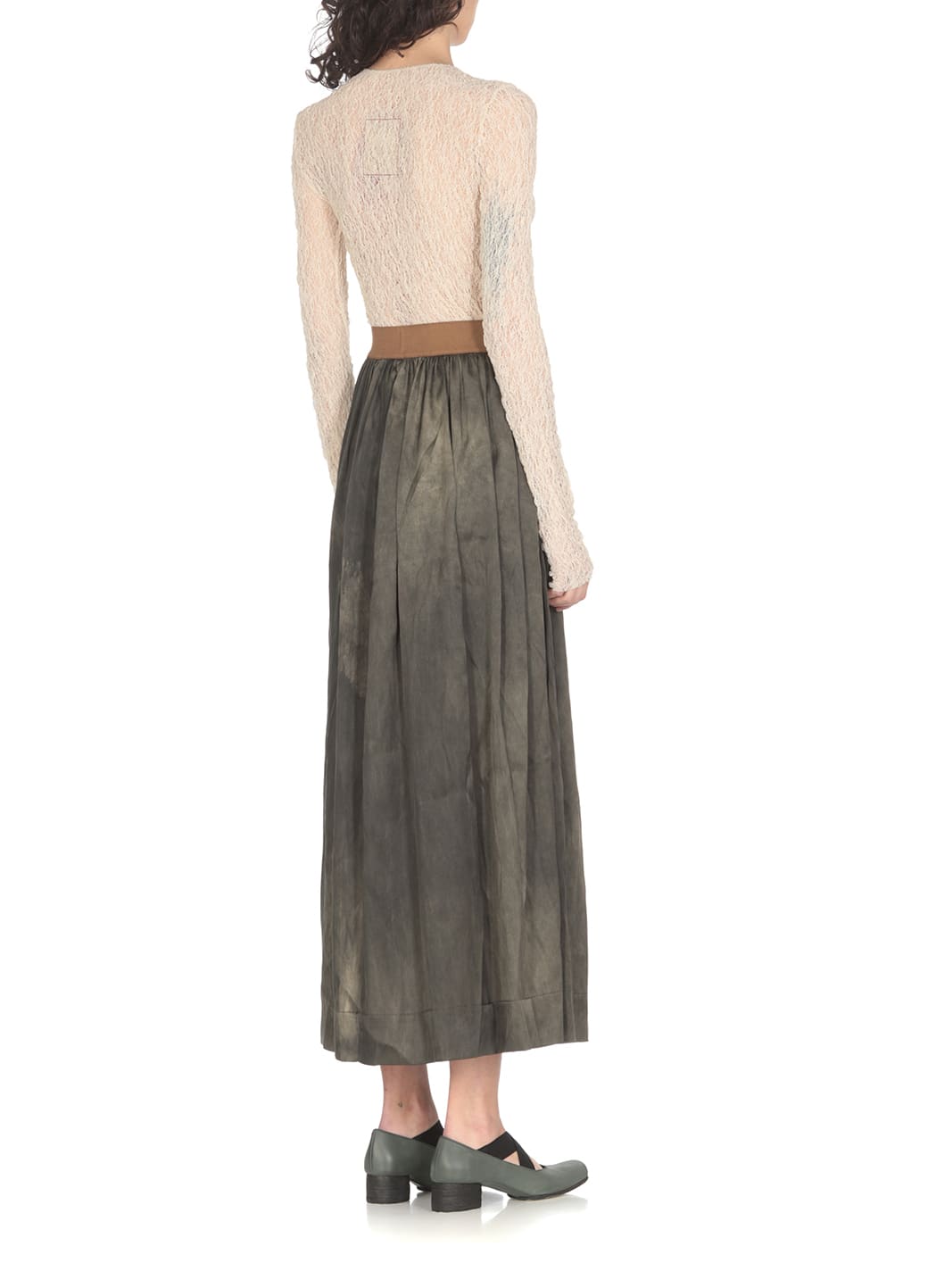 Shop Uma Wang Gillian Skirt In Grey