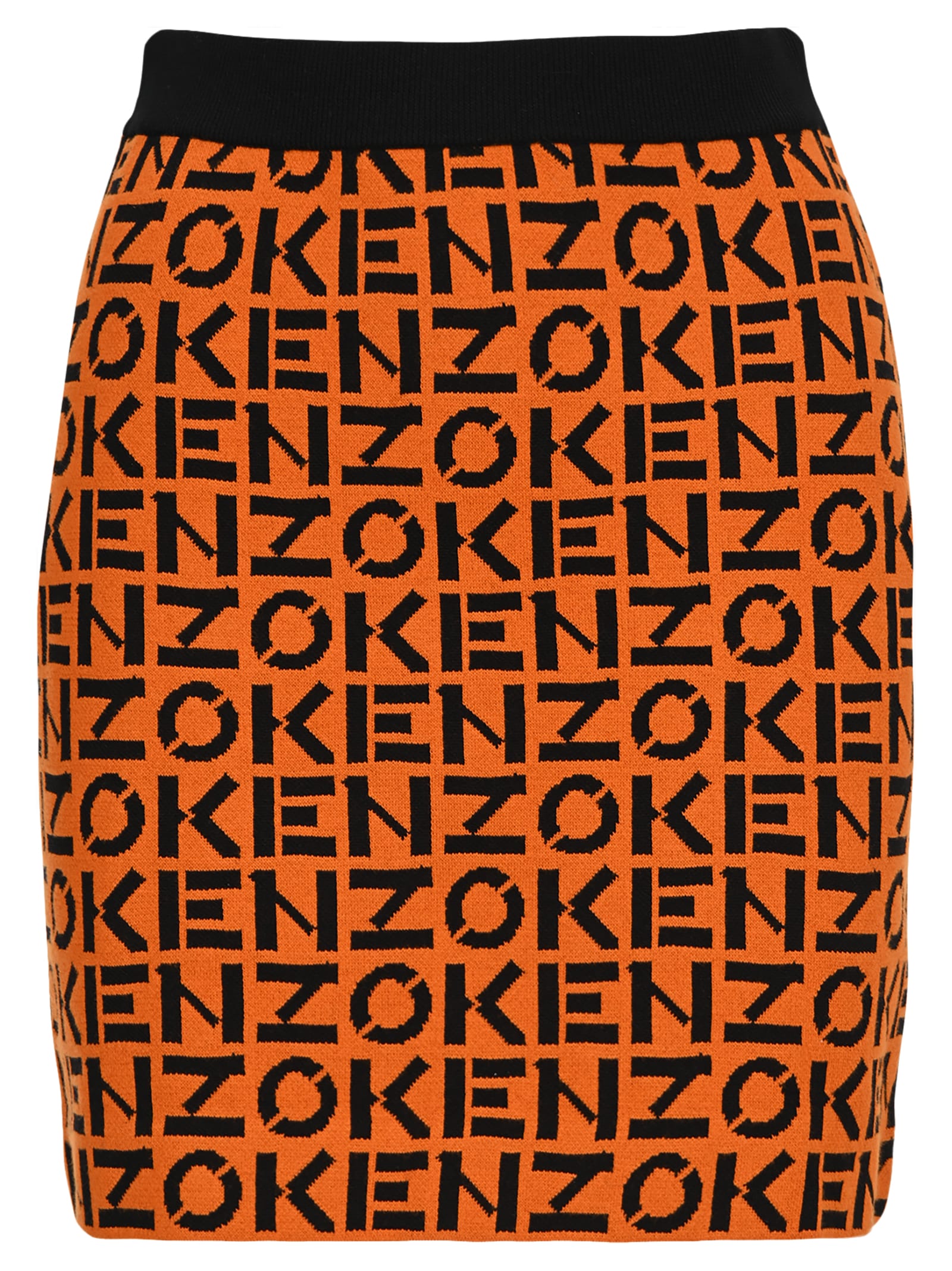 Kenzo Logo Knitted Skirt