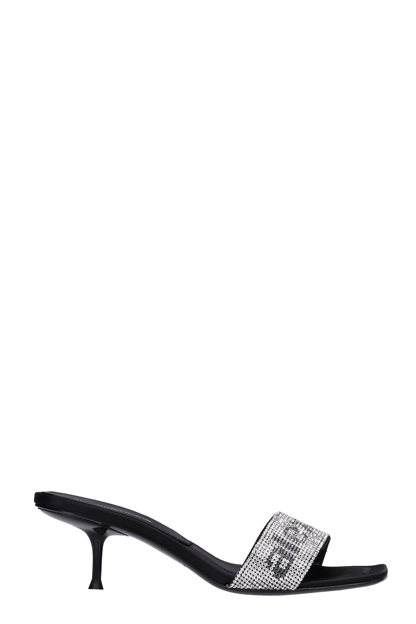 Buy Alexander Wang Jessie Sandals In Black Leather online, shop Alexander Wang shoes with free shipping