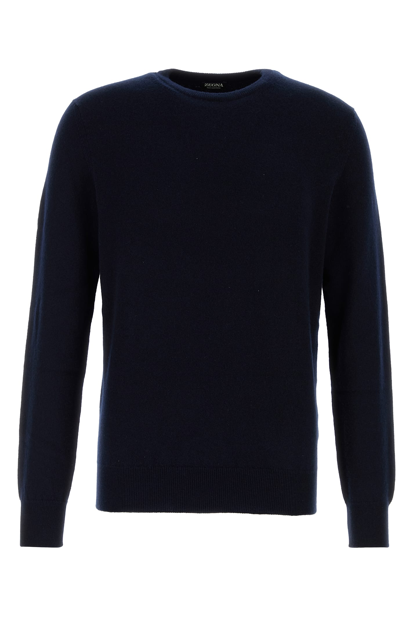 Zegna Oasi Cashmere Overshirt In Navy