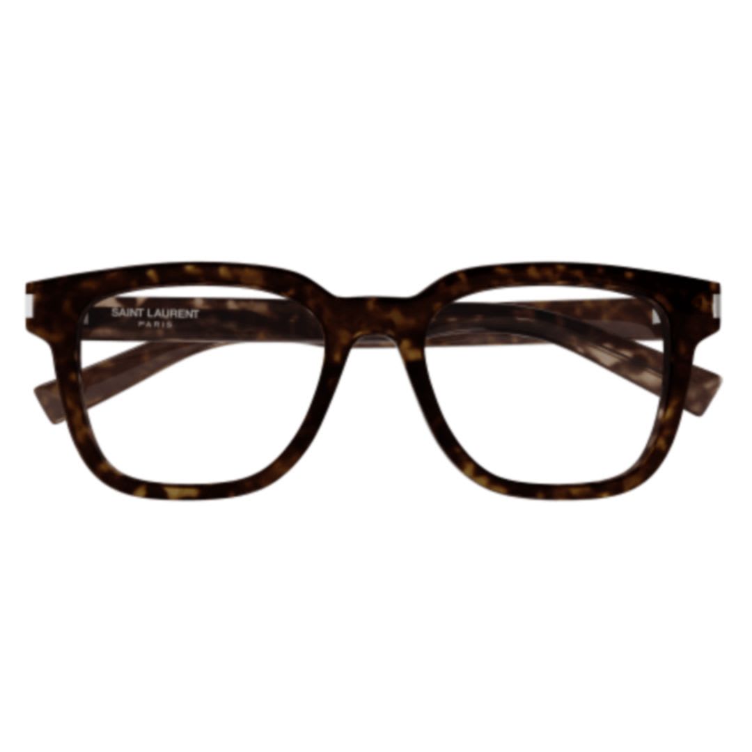 Saint Laurent Sl 711 Opt002 Havana Crystal Transp In 002 Havana Crystal Transp